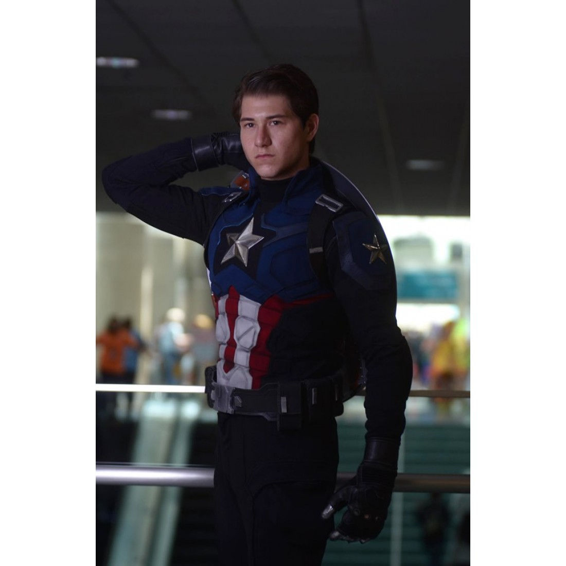 Wallpaper #OwBW7I4BSdW8dNouZBRT33 Captain America Bucky Custom Suit Textured Stretch Fabric