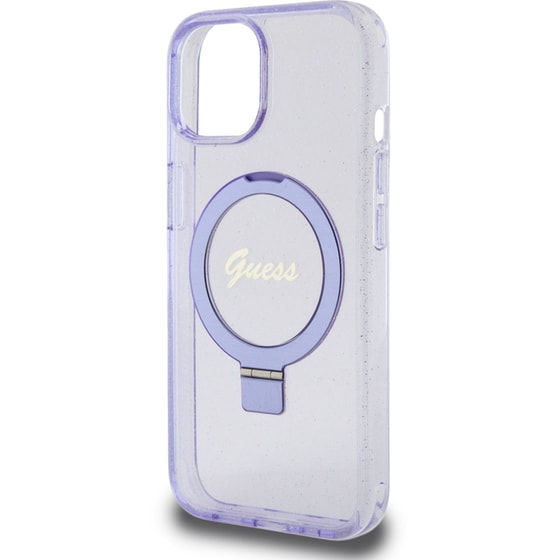 Wallpaper #Irh-2ZIBJvJKYCmEc-15445 Thiki Apple iPhone 15 Guess Magsafe Ring Stand Glitter Hard Case