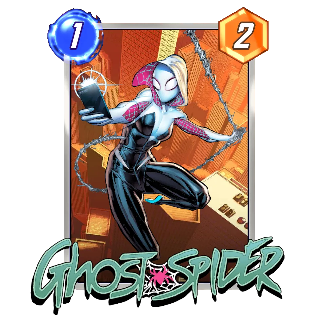 Wallpaper #g_RLOZMBKFX8bn3rLHYG67 Ghost Spider Venomized Marvel Snap Card Variant Marvel Snap Zone