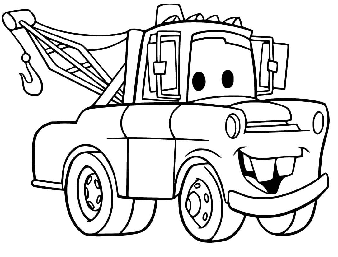 Wallpaper #dvCRfJcBi4JM6agGYx6367 Mater Coloring Page