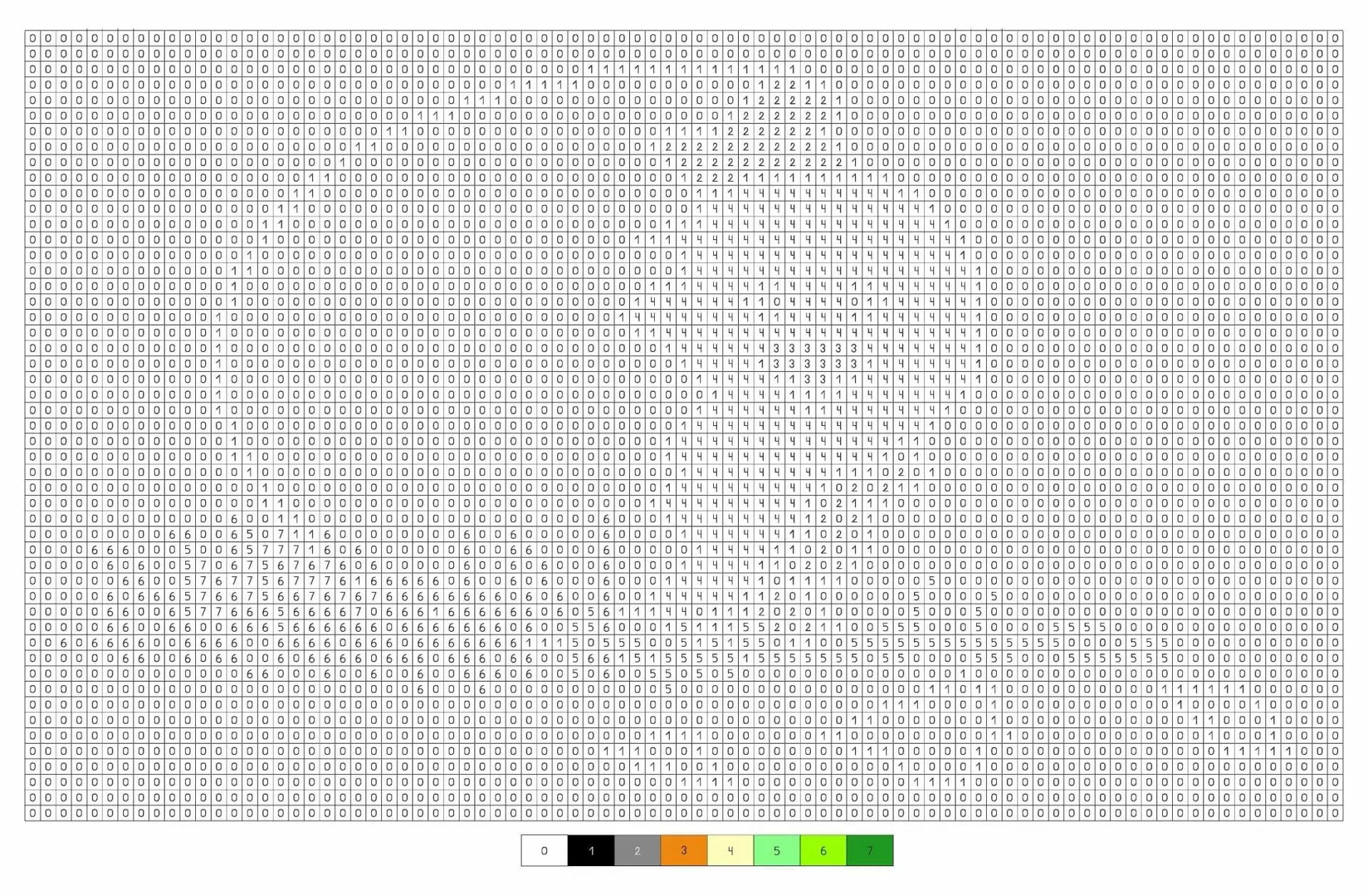 Wallpaper #tkLBPJMBOBpx0NhmPsFe486 Pixel Art Color by Number Coloring Page