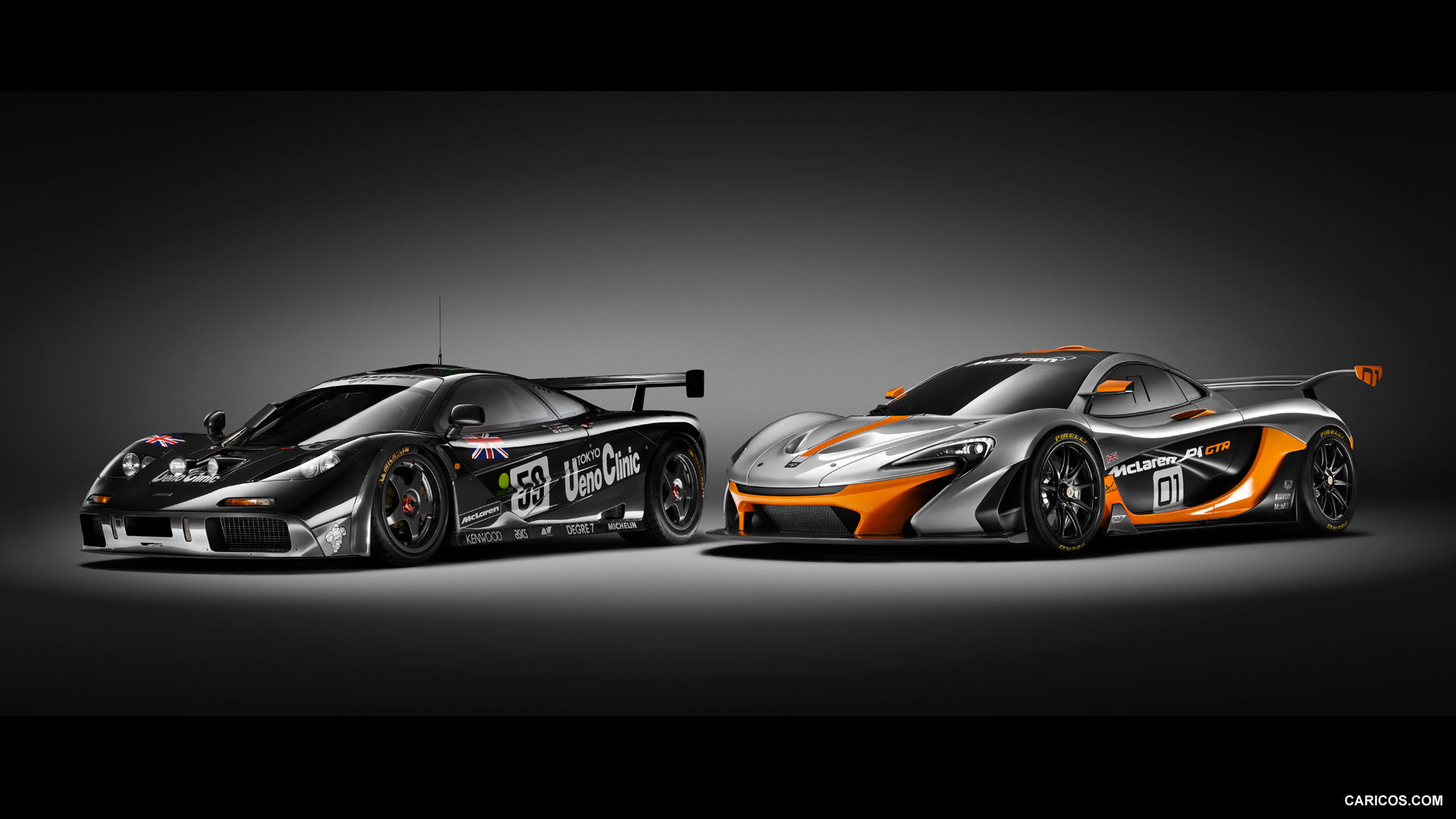 Wallpaper #ShojUZMB1yWOL4qgvYGV77 2014 Mclaren P1 GTR Concept and F1 GTR Side HD Wallpaper 6 1920x1080
