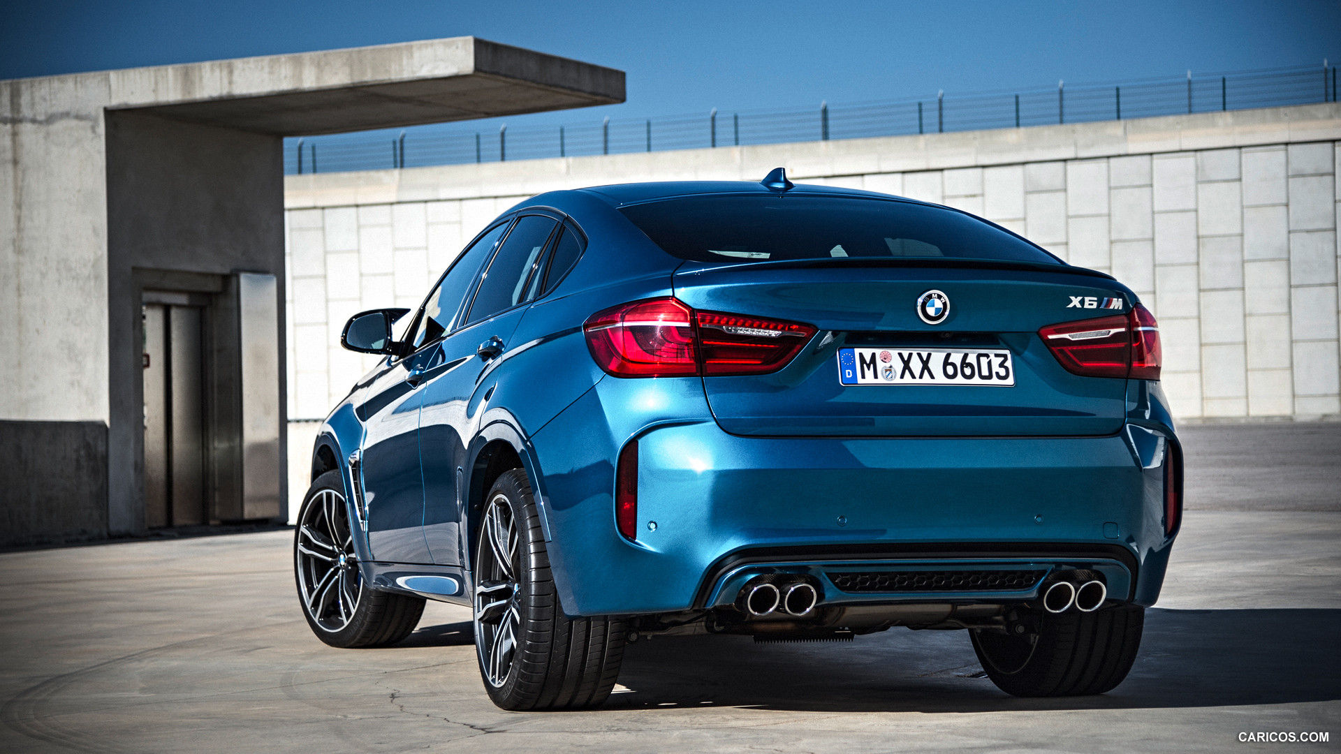 Wallpaper #QWeaDJMBSpphPi3-UN8495 2016 BMW X6 M Rear HD Wallpaper 19 1920x1080