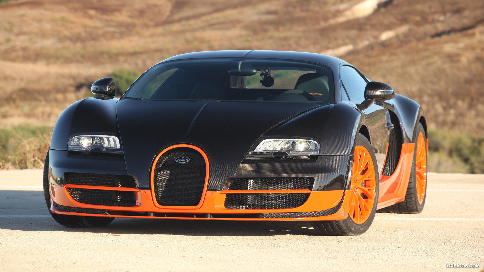 Wallpaper #uAOvZpMBpyOg8YnE8Nth183 Bugatti Veyron Super Sport Orange Black Orange Black HD