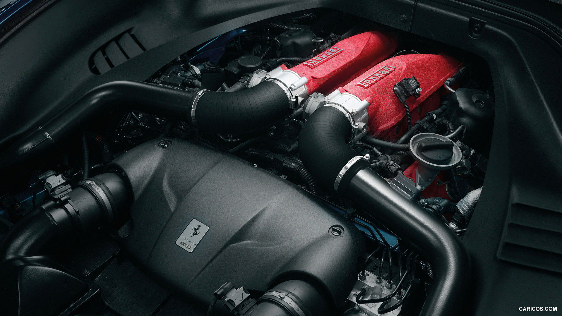 Wallpaper #R4JzQJMB0GiFKesMKMES17 2015 Ferrari California T Engine HD Wallpaper 68 1920x1080