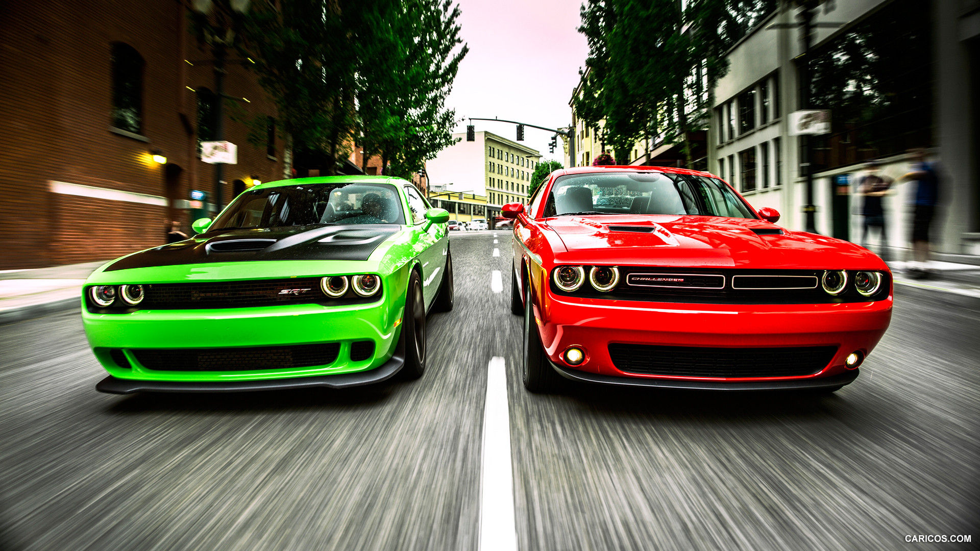 Wallpaper #Lmfr-5IBSpphPi3-fpa834 2015 Dodge Challenger Srt Supercharged Hemi Hellcat Front HD