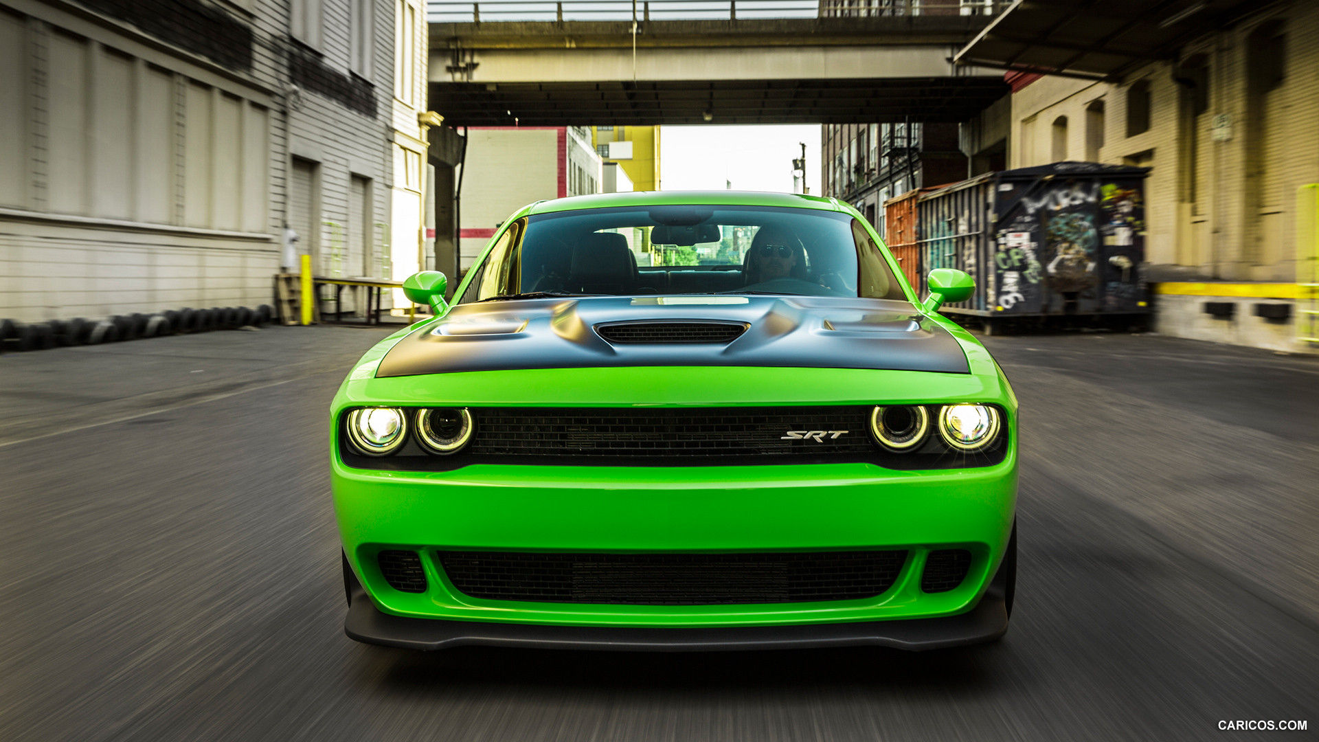 Wallpaper #Lmfr-5IBSpphPi3-fpa821 2015 Dodge Challenger Srt Supercharged Hemi Hellcat Front HD