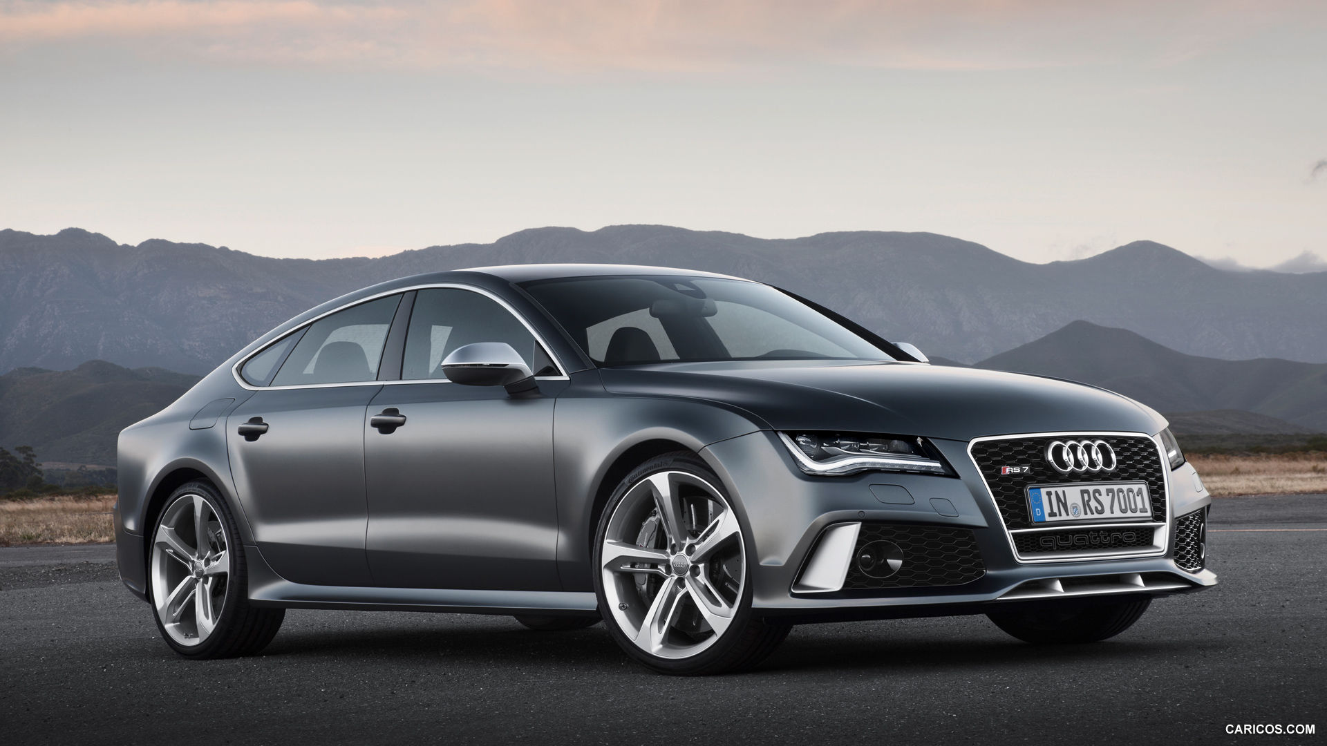 Wallpaper #a2hMGZMBSpphPi3-wBaV90 2014 Audi Rs7 Sportback Daytona Grey Matt Front HD Wallpaper 136