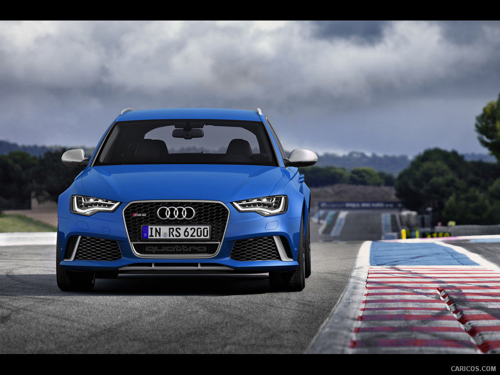 Wallpaper #l2ek_ZIBSpphPi3-L5zt104 2014 Audi Rs6 Avant Estoril Blue Crystal Effect Front HD Wallpaper