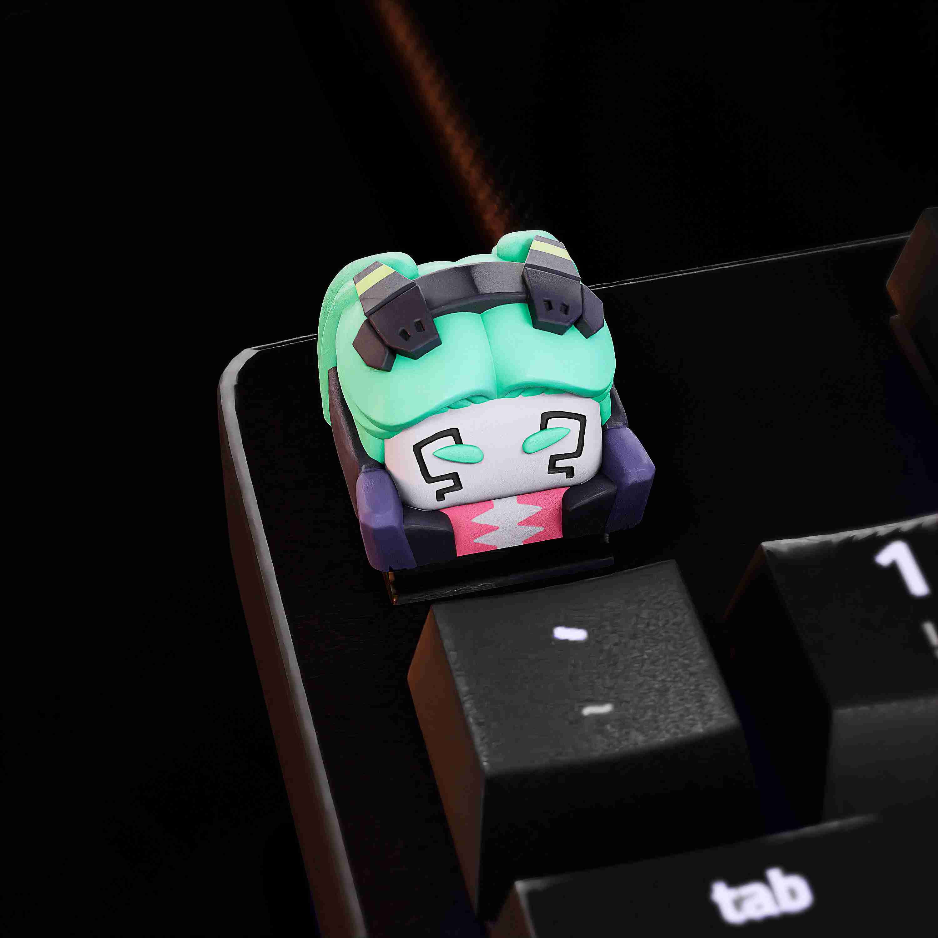 Wallpaper #I6WROJMBVBiSkHCaw44095 Cyberpunk Edgerunners Keycaps Mechanical Keyboard 3D Models