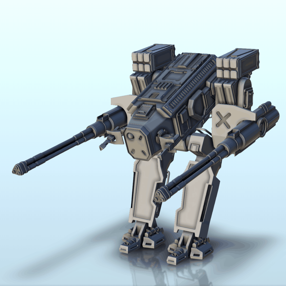 Wallpaper #FTHPNZMB5zzyi_yY1ljw156 Xilmis Combat Robot 24 Sci Fi Science Fiction Future 40k 3D