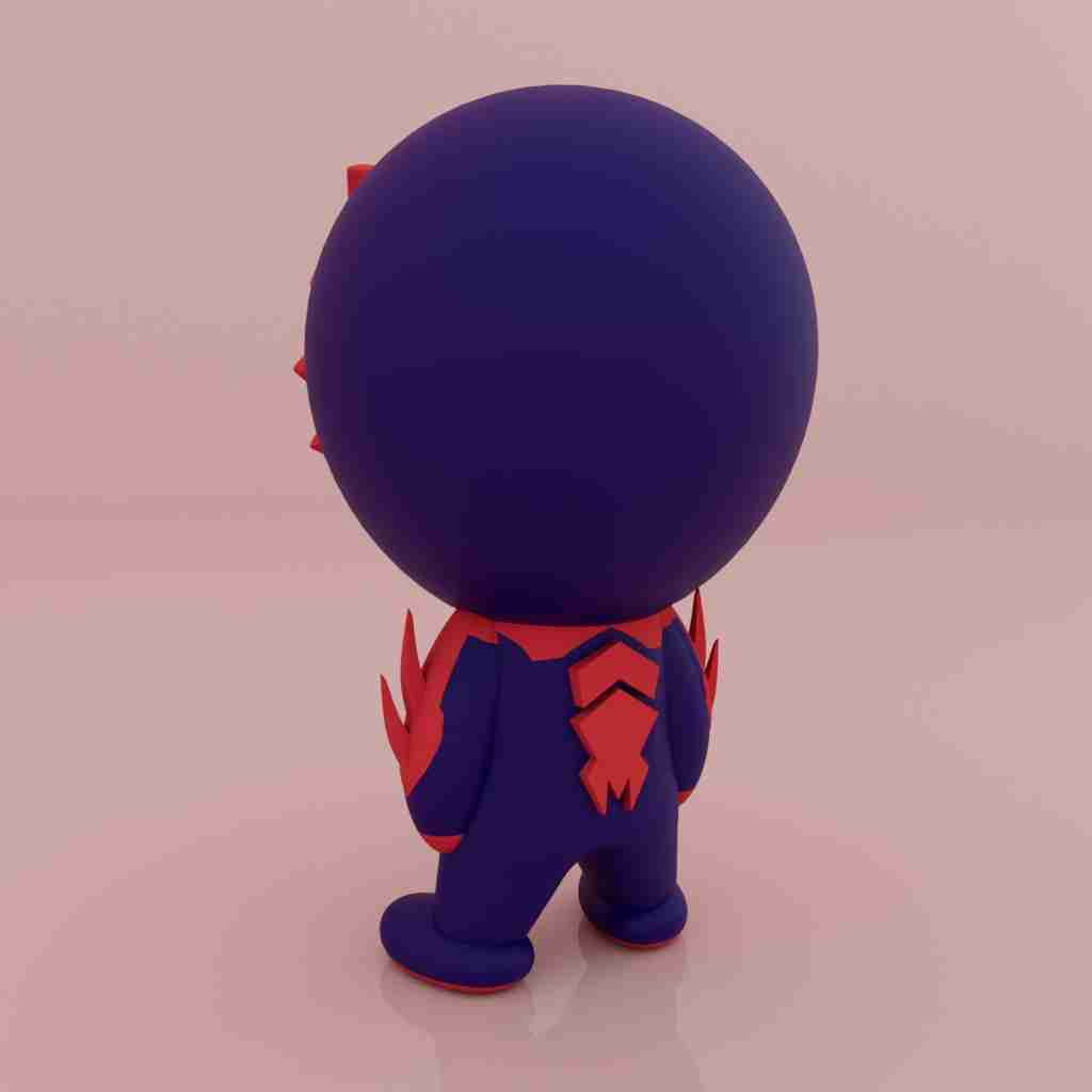 Wallpaper #pwOqZpMBpyOg8YnEgduT366 Cute Little Spiderman 2099 3D Models Download Creality Cloud