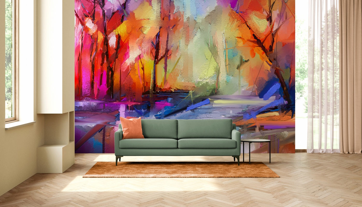 Wallpaper #18733 Pastel Painting Tree at Sunset Original Work Pastel Painting Etsy