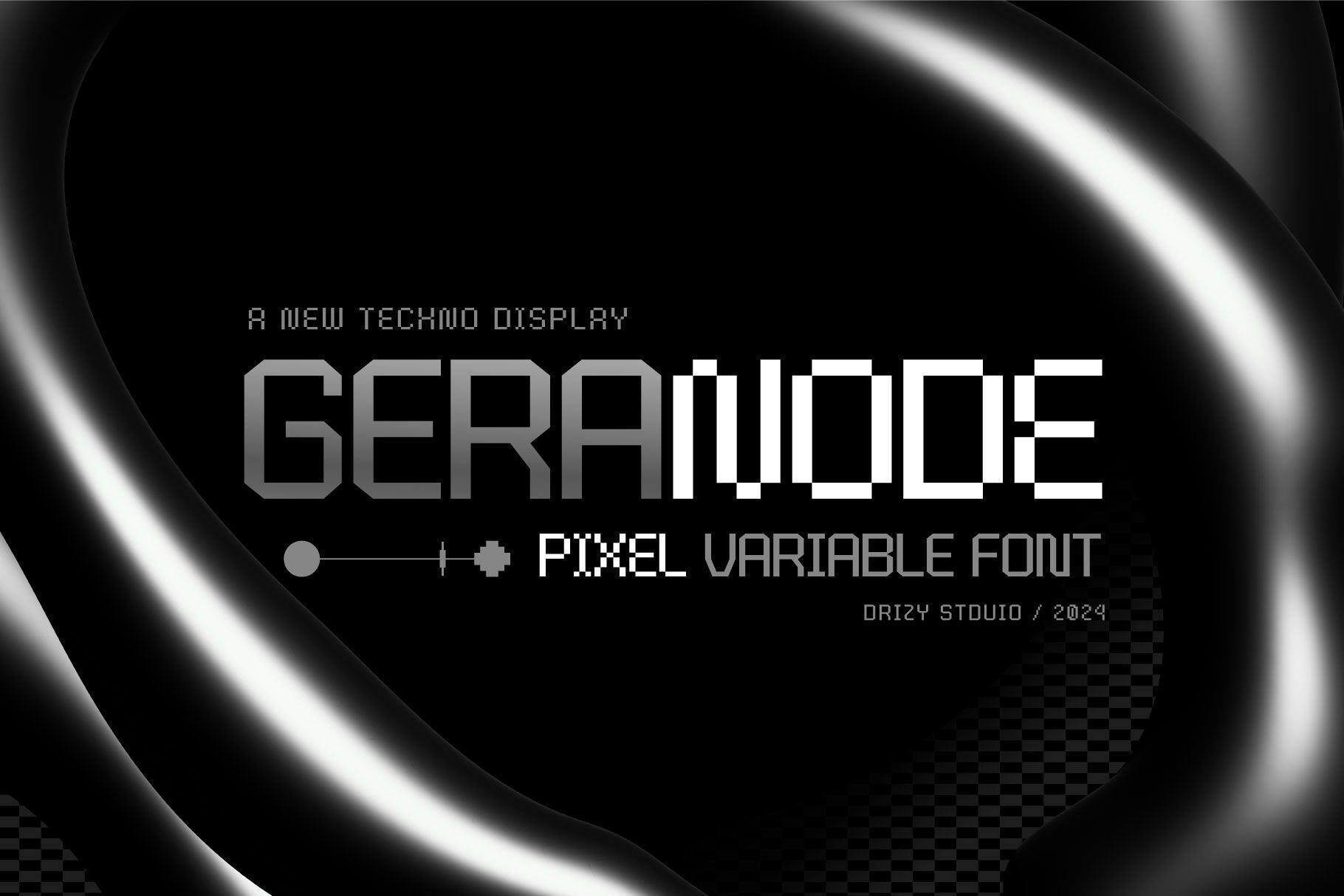 Wallpaper #khp8TpMB1yWOL4qgen0L332 Geranode Techno Display Pixel Font Drizy Studio
