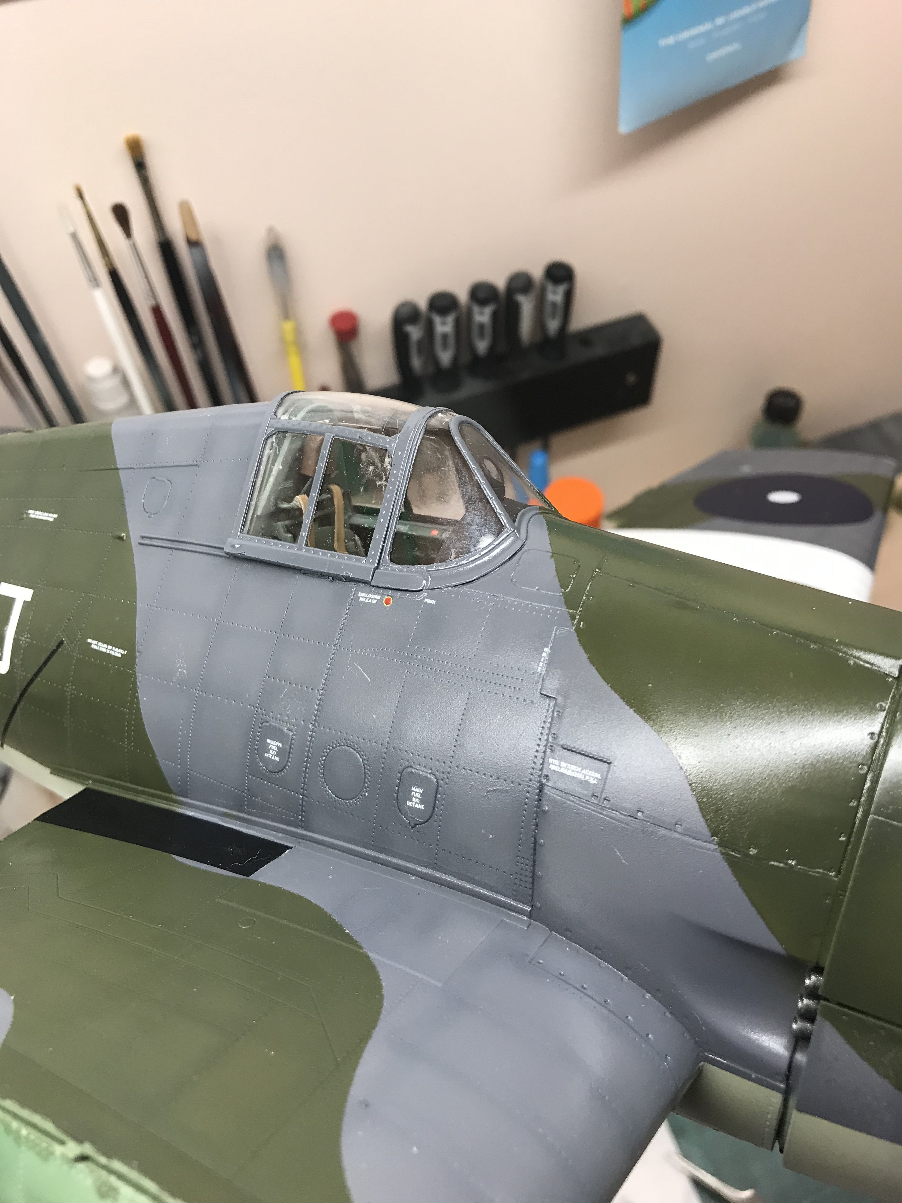 Wallpaper #3h21K5MBlOZrFDOkrMcw241 124 Airfix Grumman F6f 5 Hellcat Finished Finescale Modeler