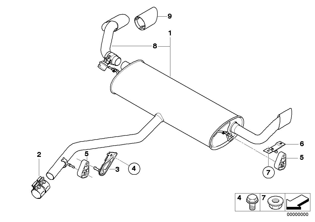 Wallpaper #BFiUNJMBzN9vxX346j2h312 BMW X3 Installation Kit for Rear Silencer Value Parts 18302455251