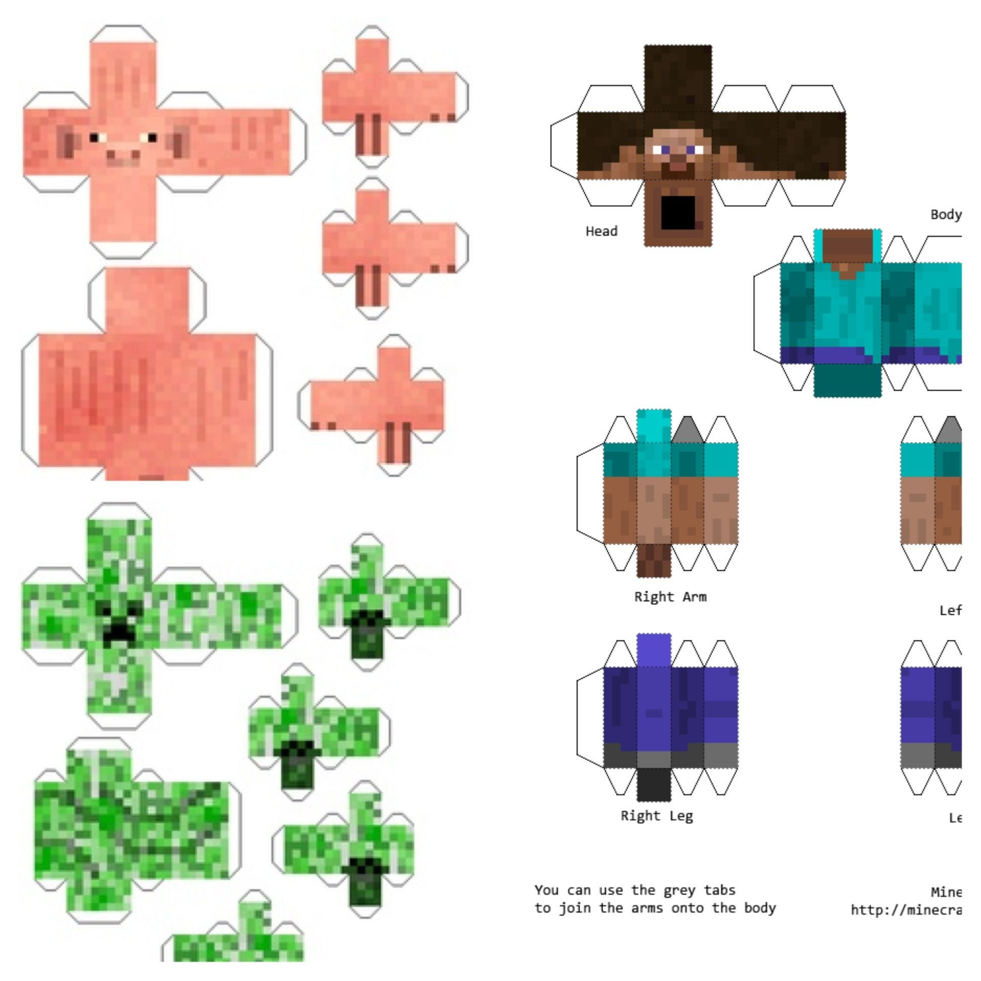 Wallpaper #a2coCpMBSpphPi3-tNPo149 Minecraft Papercraft Herobrine Artesanato De Minecraft Passo a Passo