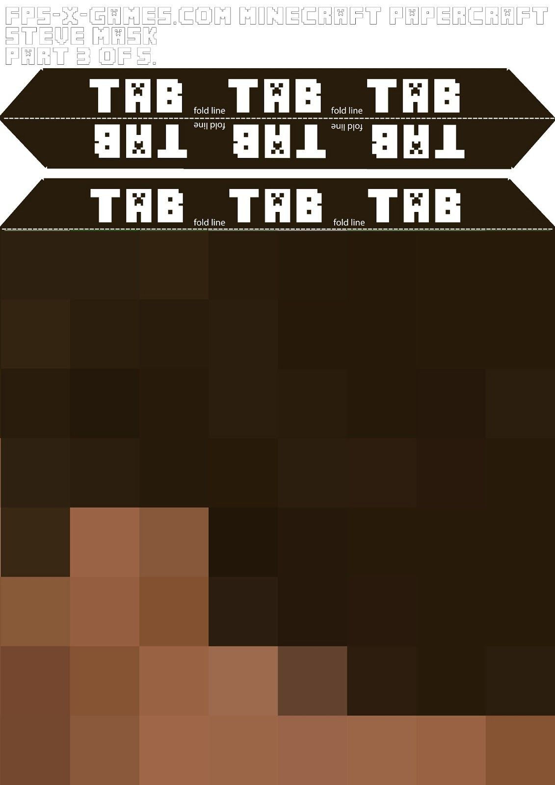 Wallpaper #a2coCpMBSpphPi3-tNPo271 Printable Minecraft Papercraft Herobrine Printable Papercrafts