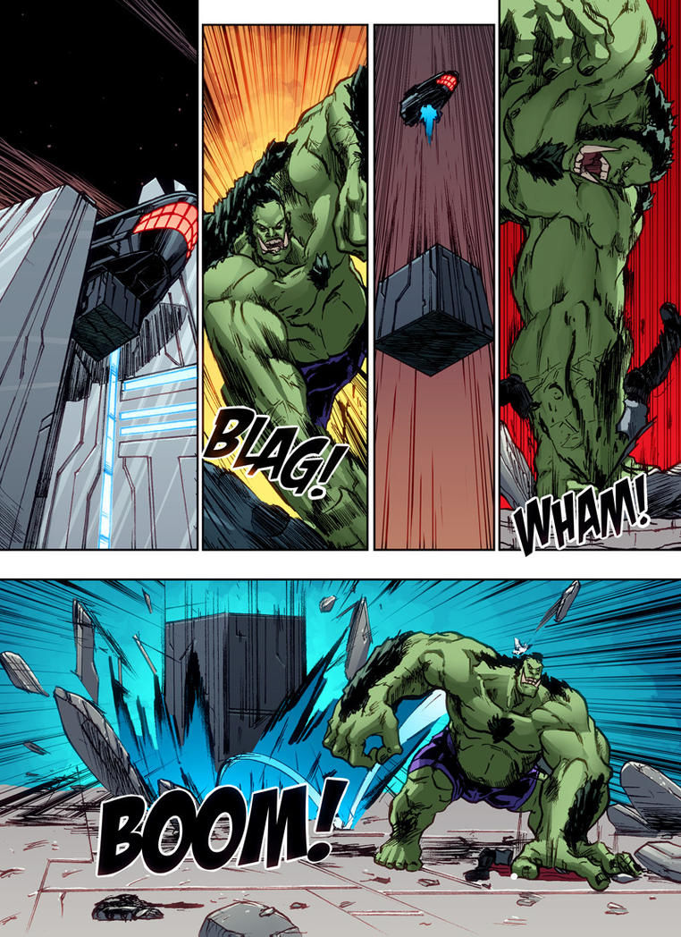 Wallpaper #GriF3JIBJvJKYCmE-fy9112 Hulk 2099 Page 7 Colored by Ross Campbell by Andronicusvii on Deviantart