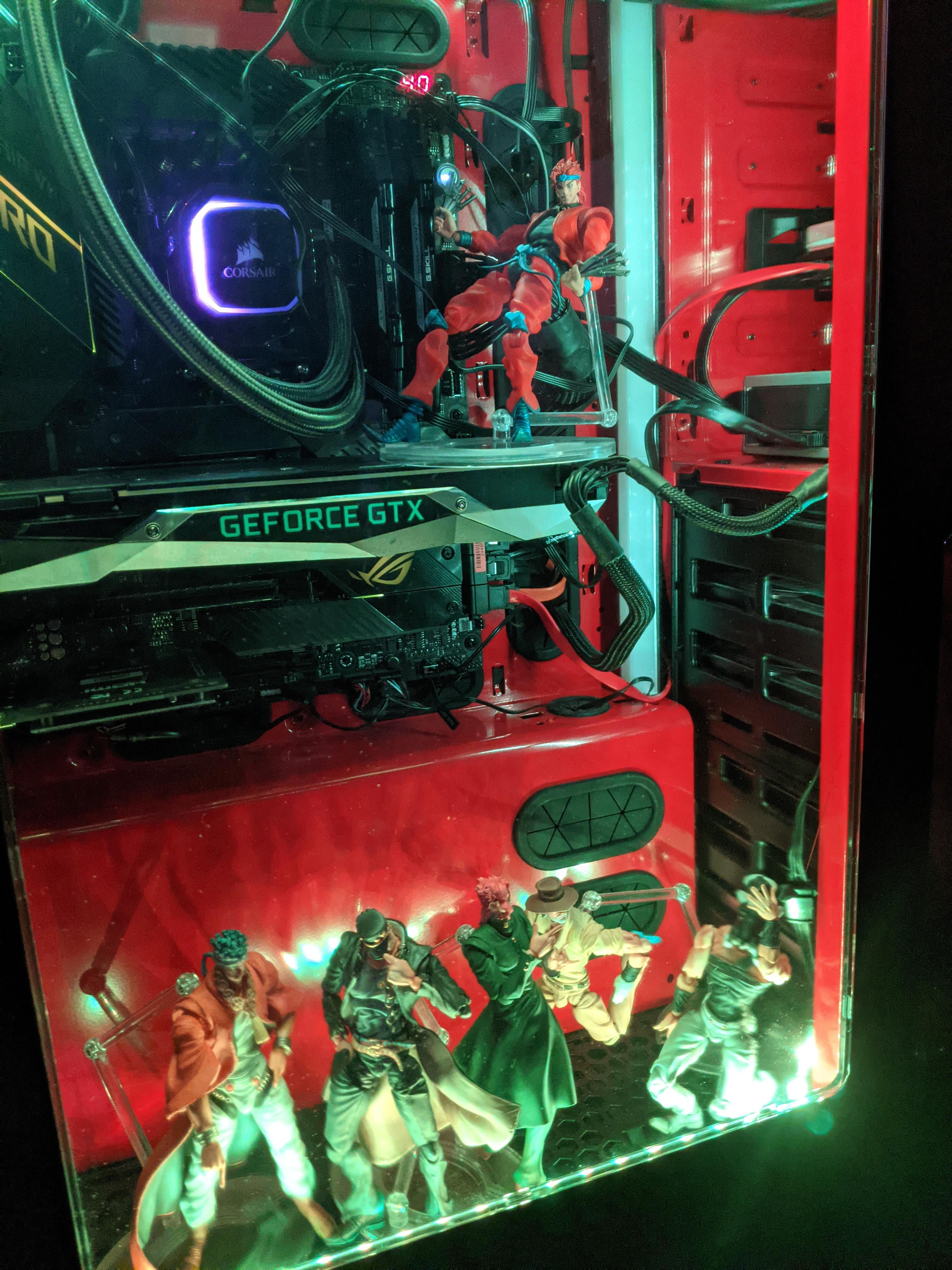 Wallpaper #UBlsAo8BtGB6xQ78SEqN39 Does Anyone else Like to Decorate Their PC Case with Figures I Always