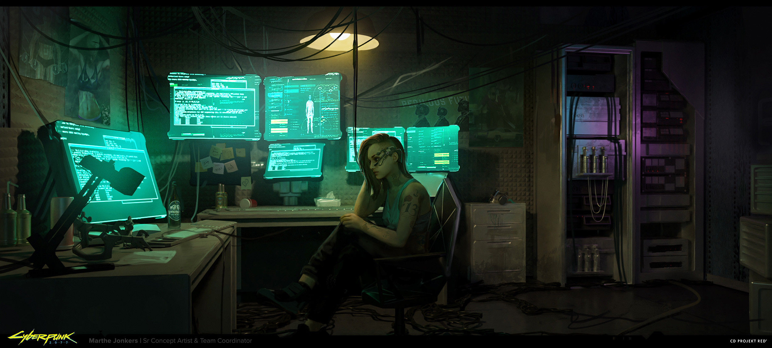 Wallpaper #QxkEBI8BtGB6xQ78DE1Z52 Cyberpunk 2077 Judy Alvarez Apartment Concept Art by Cdpr Artist Marthe