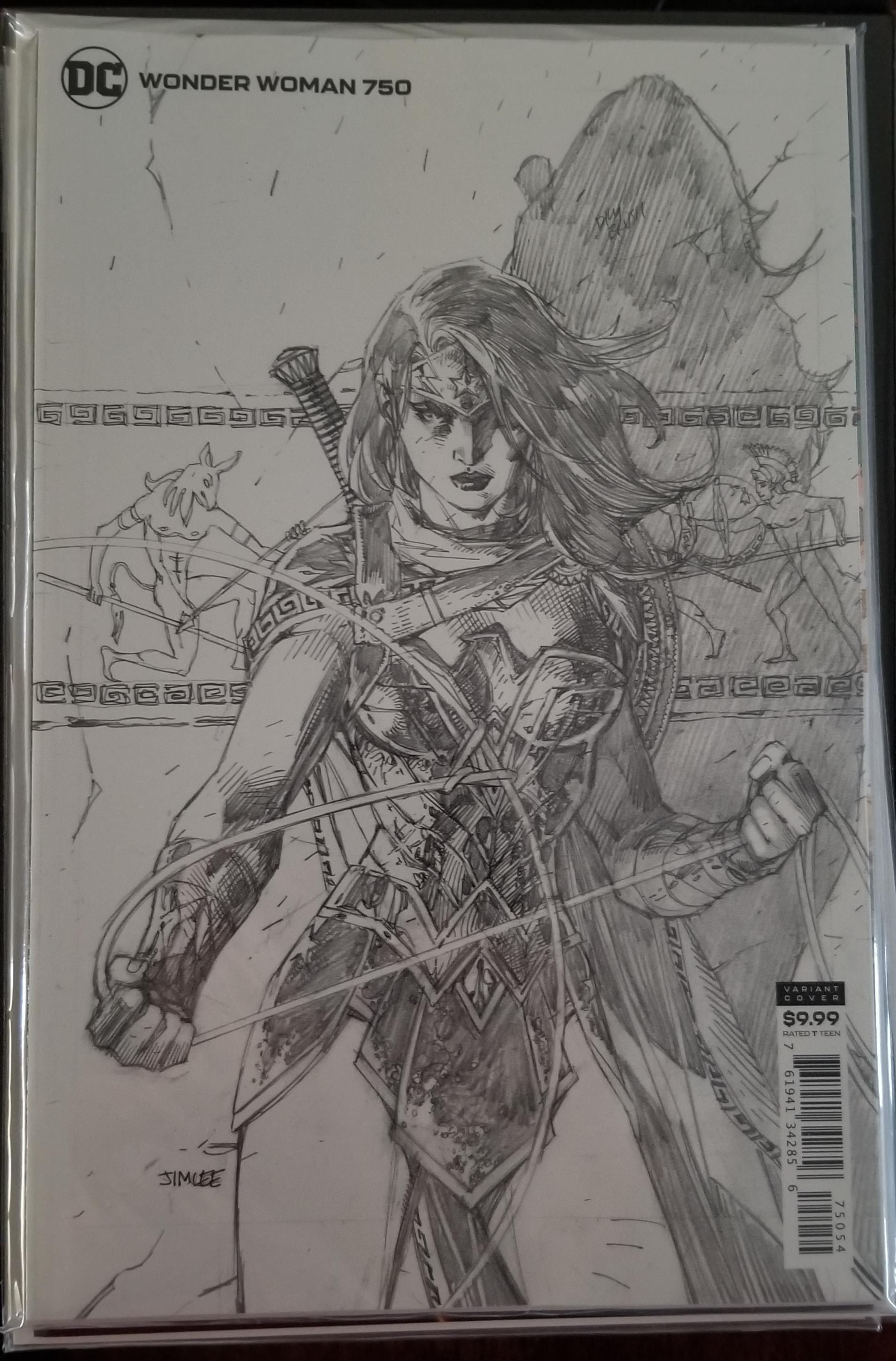 Wallpaper #xGdJ95IBSpphPi3-d4V530 Jim Lee Sketch Variant for Wonder Woman 750 Rcomicbookcollecting