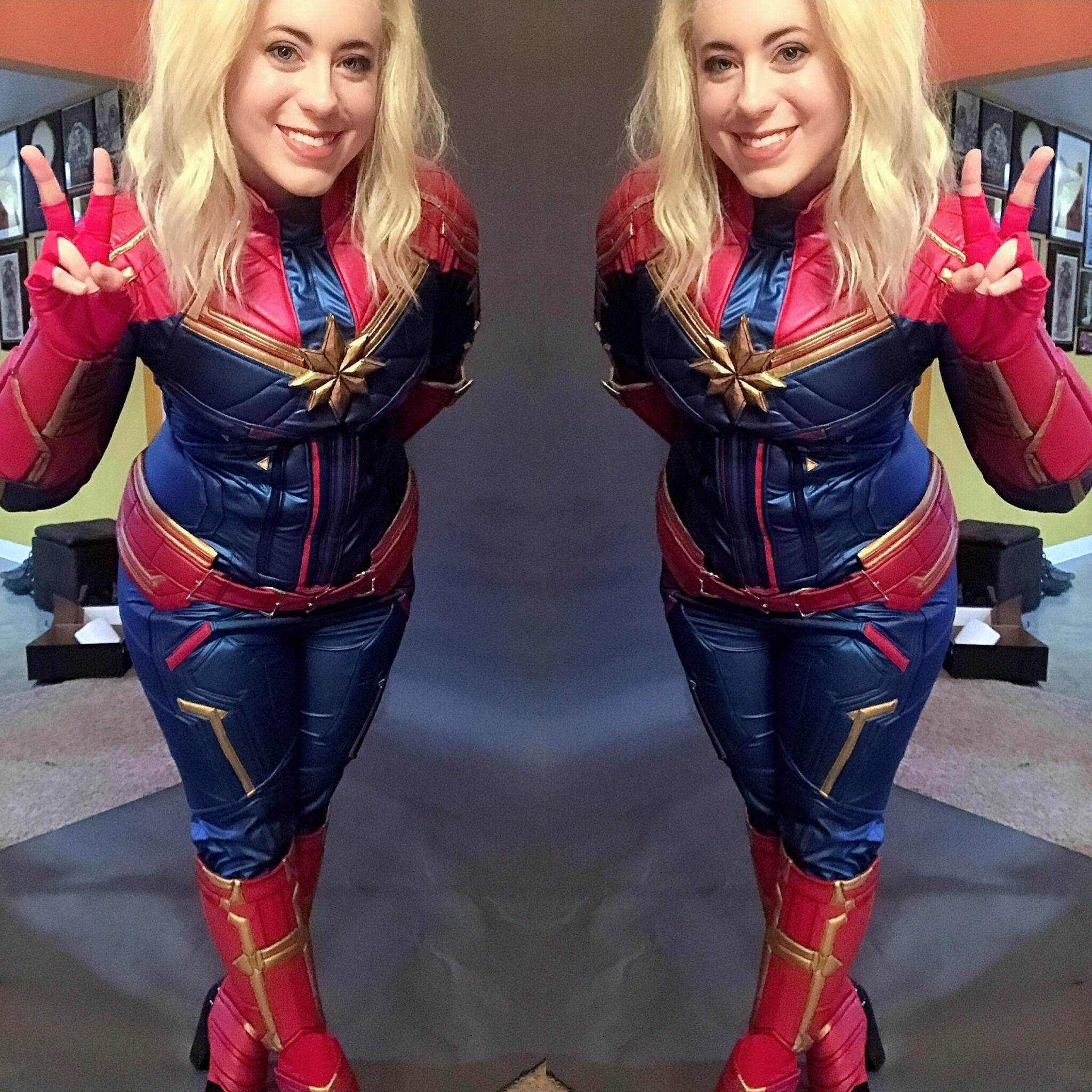 Wallpaper #qjELNpMB5zzyi_yYO1iF70 Captain Marvel Cosplay My First Full Test Shoot with My Suit R