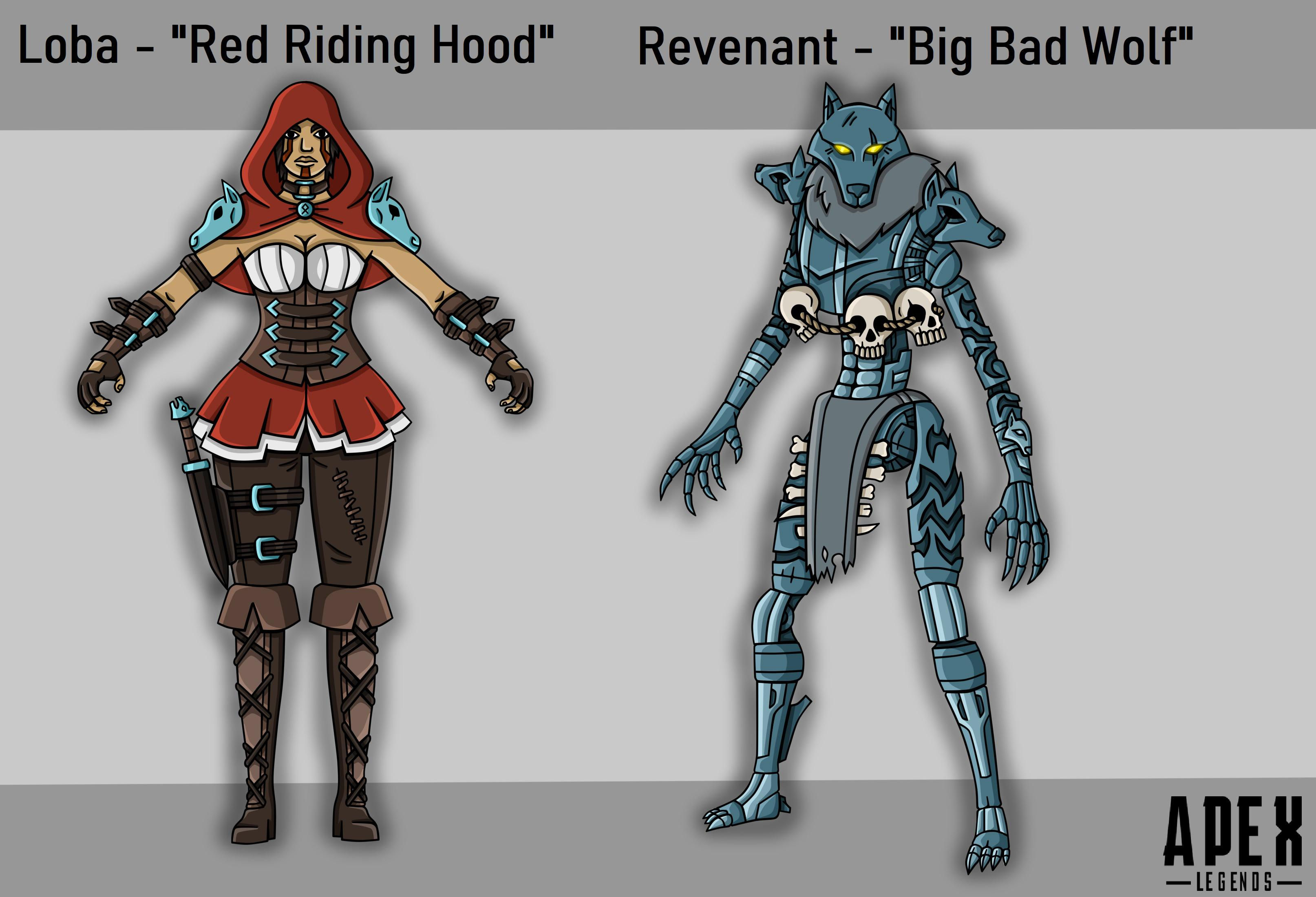 Wallpaper #bTGdNZMB5zzyi_yYtlcw162 Loba and Revenant Skins Idea Rapexlegends