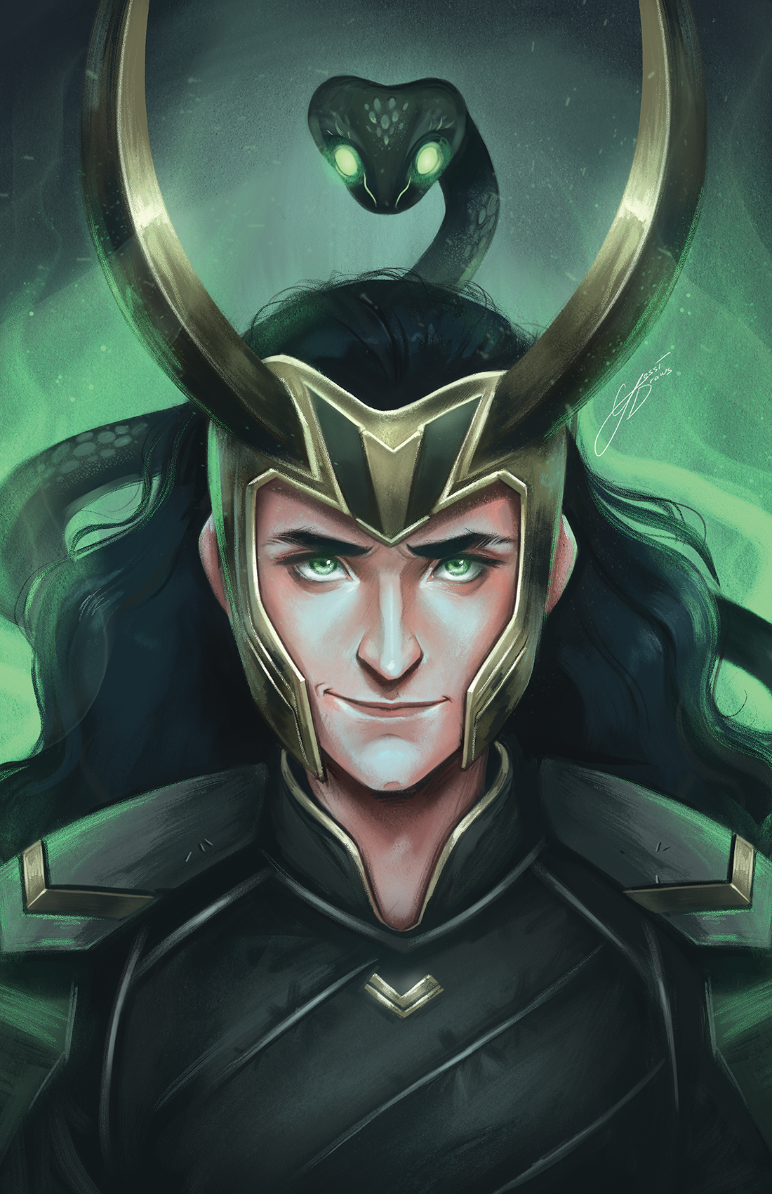 Wallpaper #LzHaNZMB5zzyi_yYW1in153 Loki Fan Art by Yessidrawss Rmarvelstudios