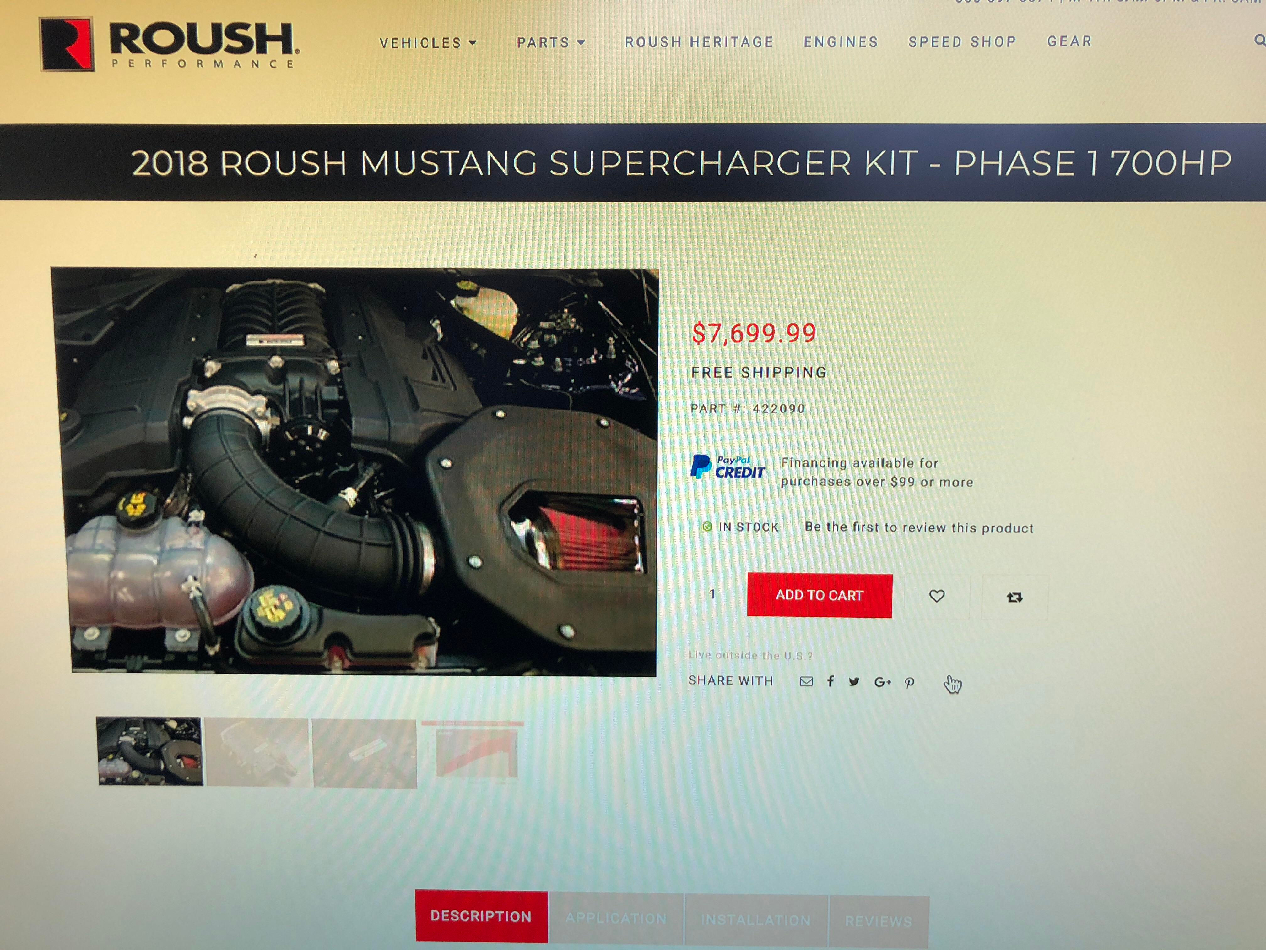 Wallpaper #22jVFpMBSpphPi3-RAwu32 2018 Mustang Roush Supercharger Kit Now Available Phase 1 700hp Will