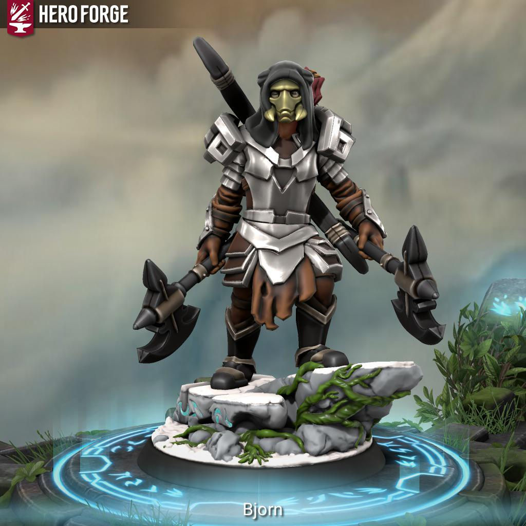 Wallpaper #uLgn1pIBJvJKYCmEAtzB498 Decided to Make My Skyrim Character in Heroforge the Weird Mask He is