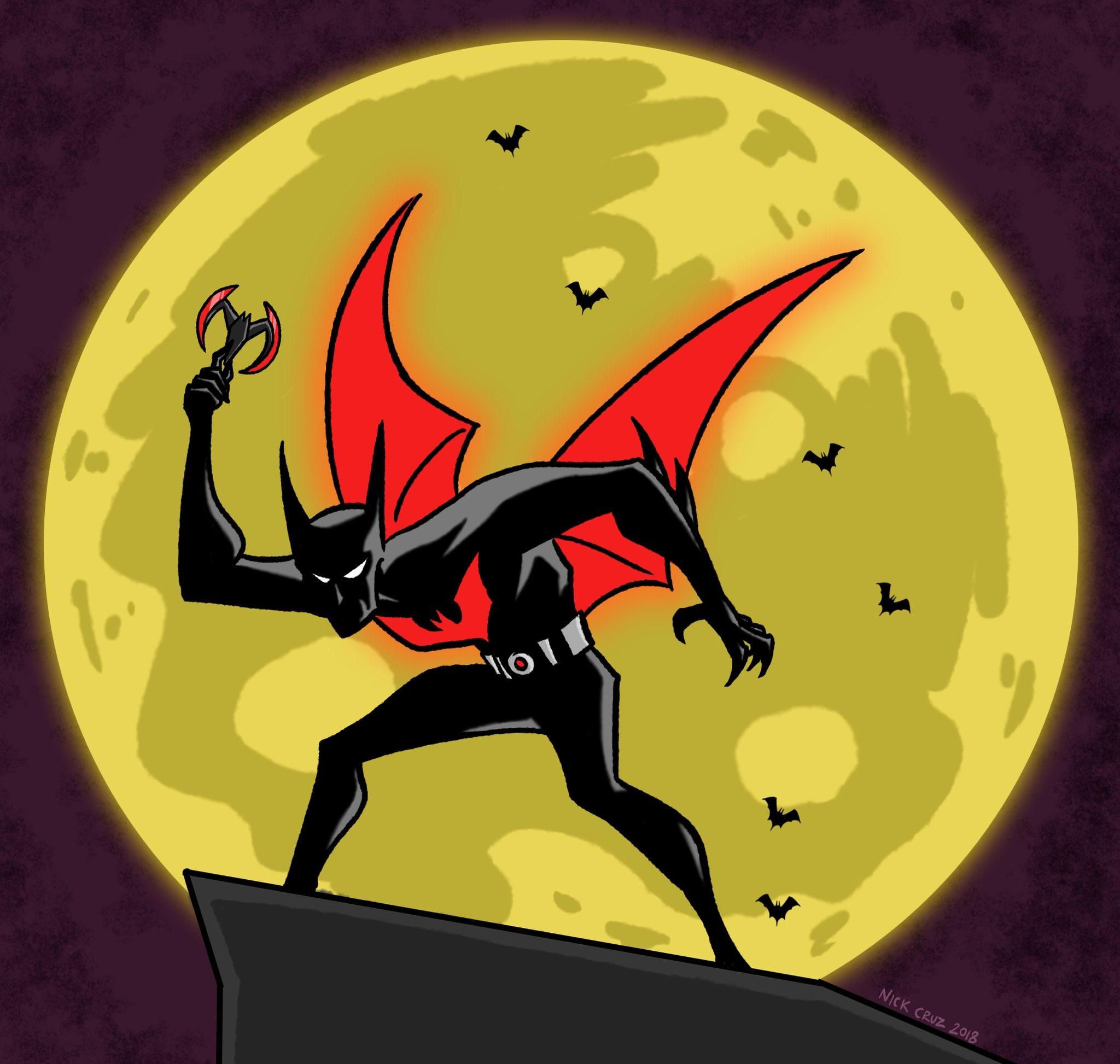 Wallpaper #2v_TaJMB3lSXT3zUxeQH96 Animated Batman Beyond
