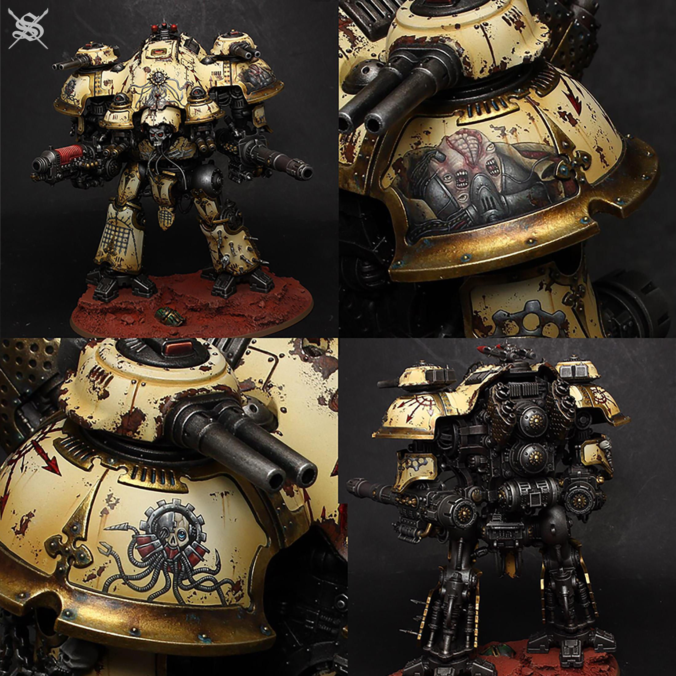 Wallpaper #5XfXJ5MB-pgBXx60OqfB205 1039 Best Chaos Knight Images on Pholder Warhammer40k Chaos Knights