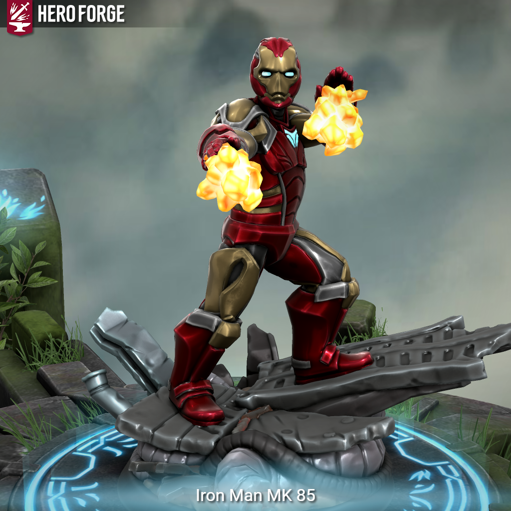Wallpaper #wnMog44BFI5NbQks5hlV0 Mk 85 Iron Man from Endgame Made in Hero Forge by Me Rmarvelstudios