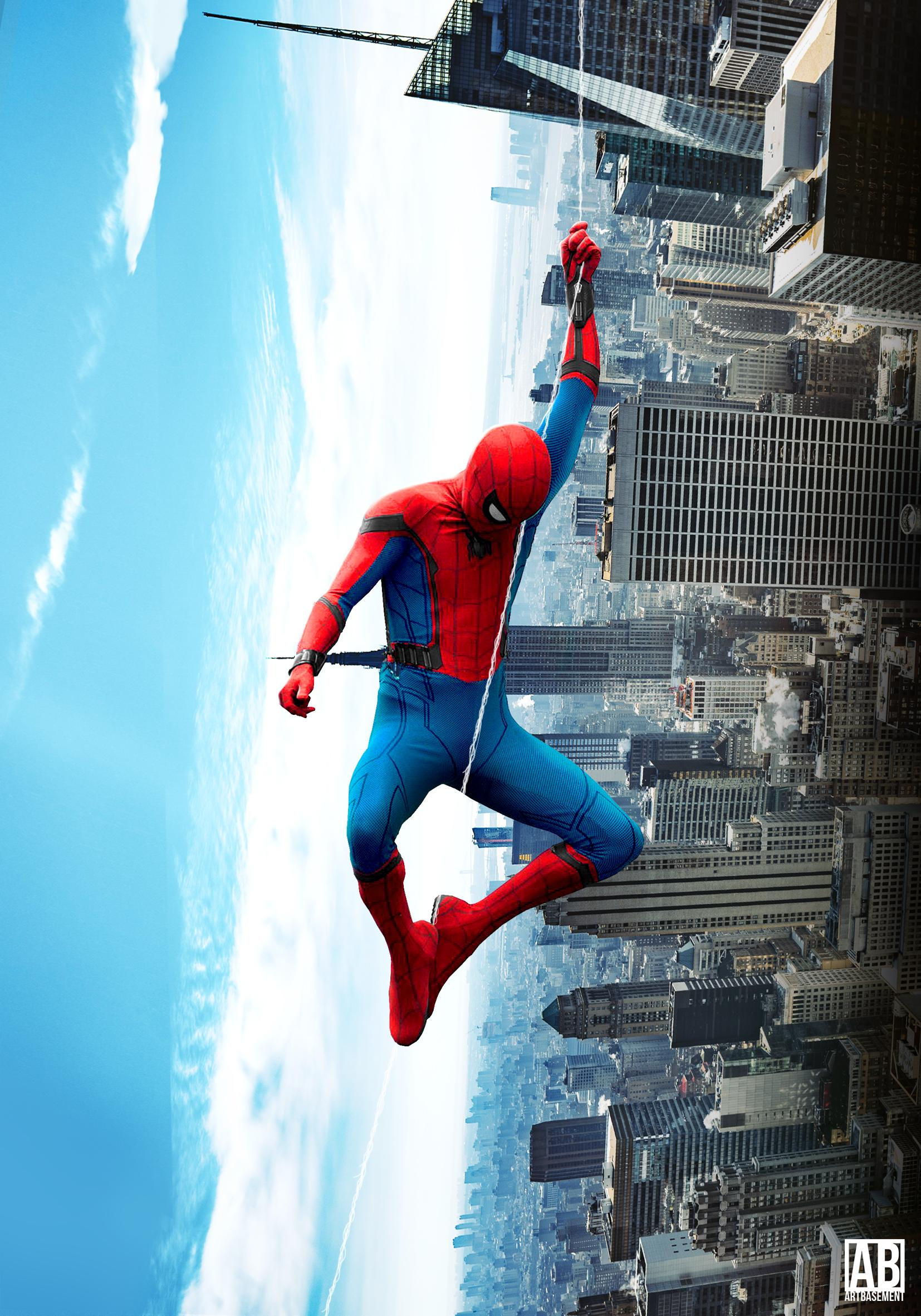 Wallpaper #-ViQNJMBzN9vxX34jDy2352 Heres a Spider Man Poster Ive Made Yesterday Homecoming Suit Hope