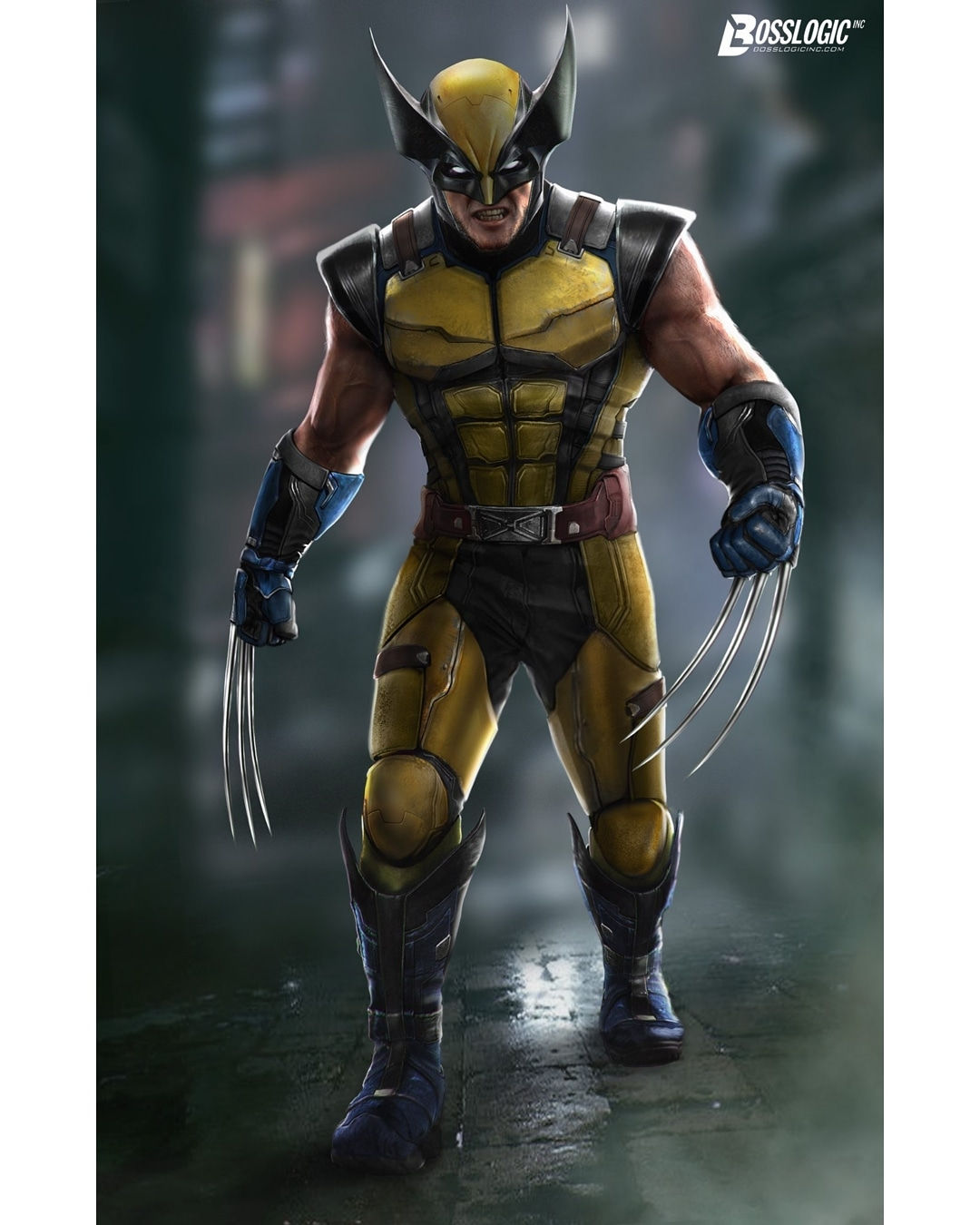 Wallpaper #LzHaNZMB5zzyi_yYW1in63 Wolverine Fan Art by Bosslogic Rmarvelstudios