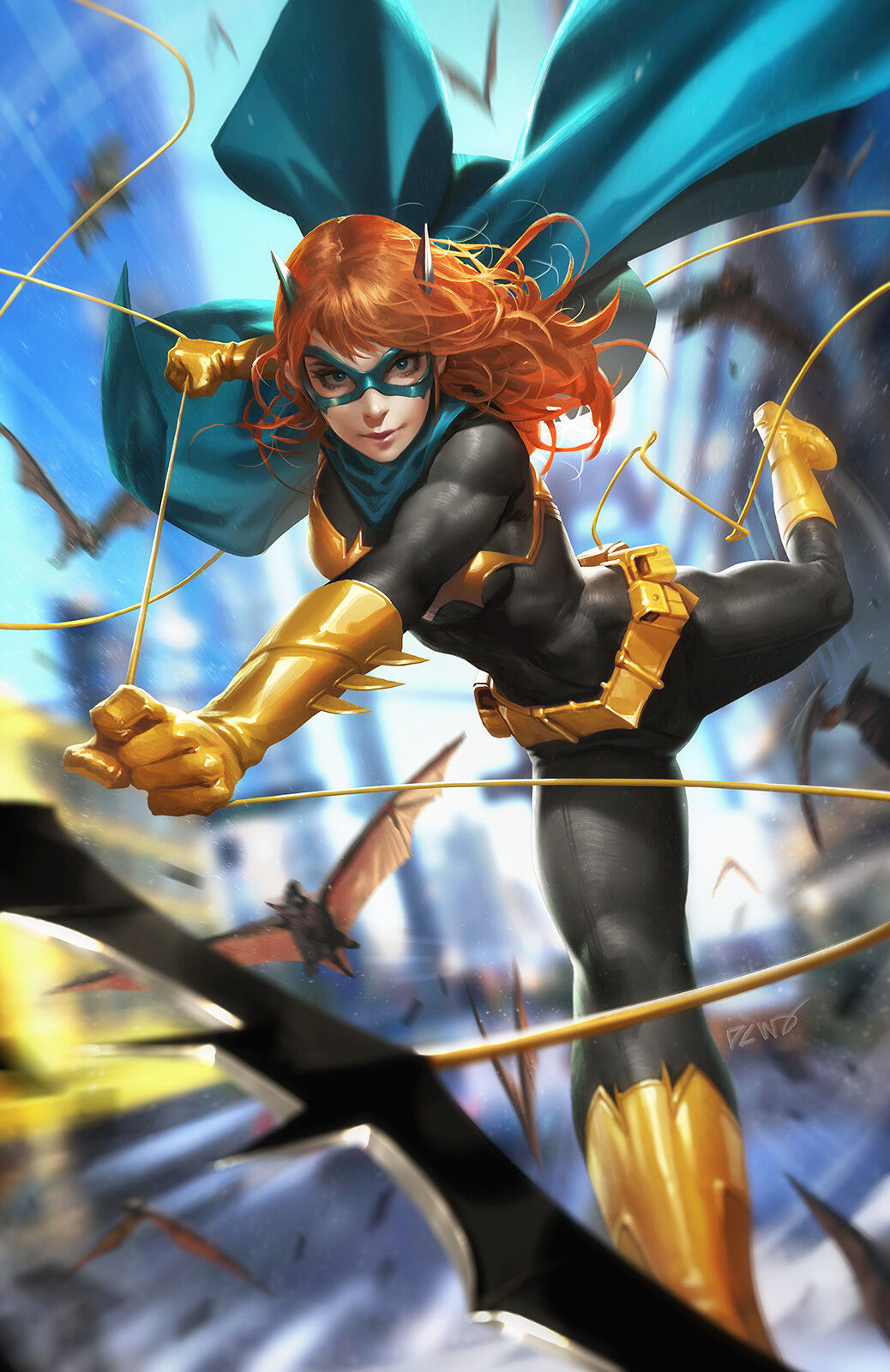 Wallpaper #CVjgM5MBzN9vxX34iDra271 Batgirl 32 Variant Cover by Derrick Chew Rdccomics