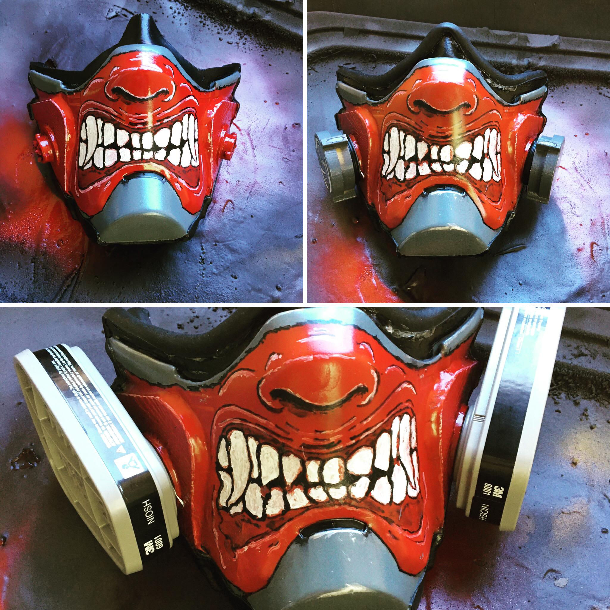 Wallpaper #bH2h844Bnwiau_P60w0E18 Finished Up My Custom Respirator Today Rcyberpunk