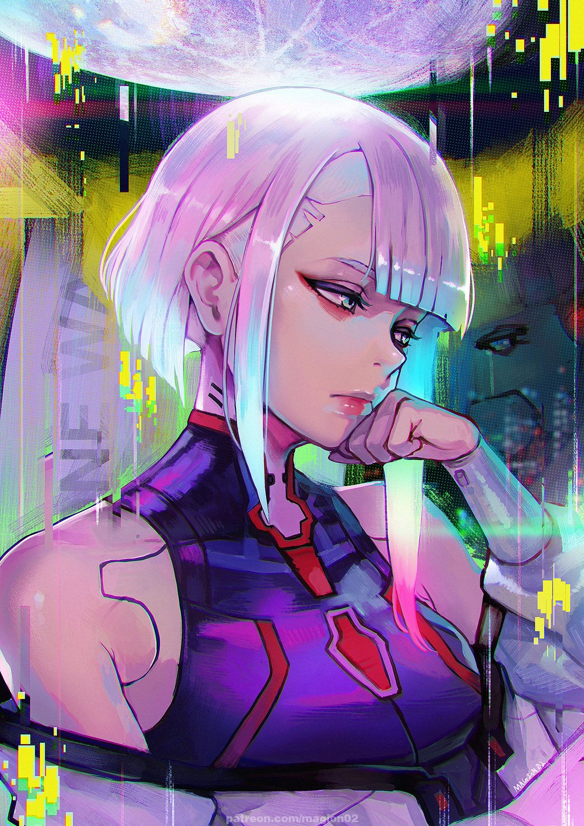 Wallpaper #qaU3MpMB0vj5YdARIdMY155 Cyberpunk Edgerunners Lucy by Magion Lovun Kazuliski Rkazuliski