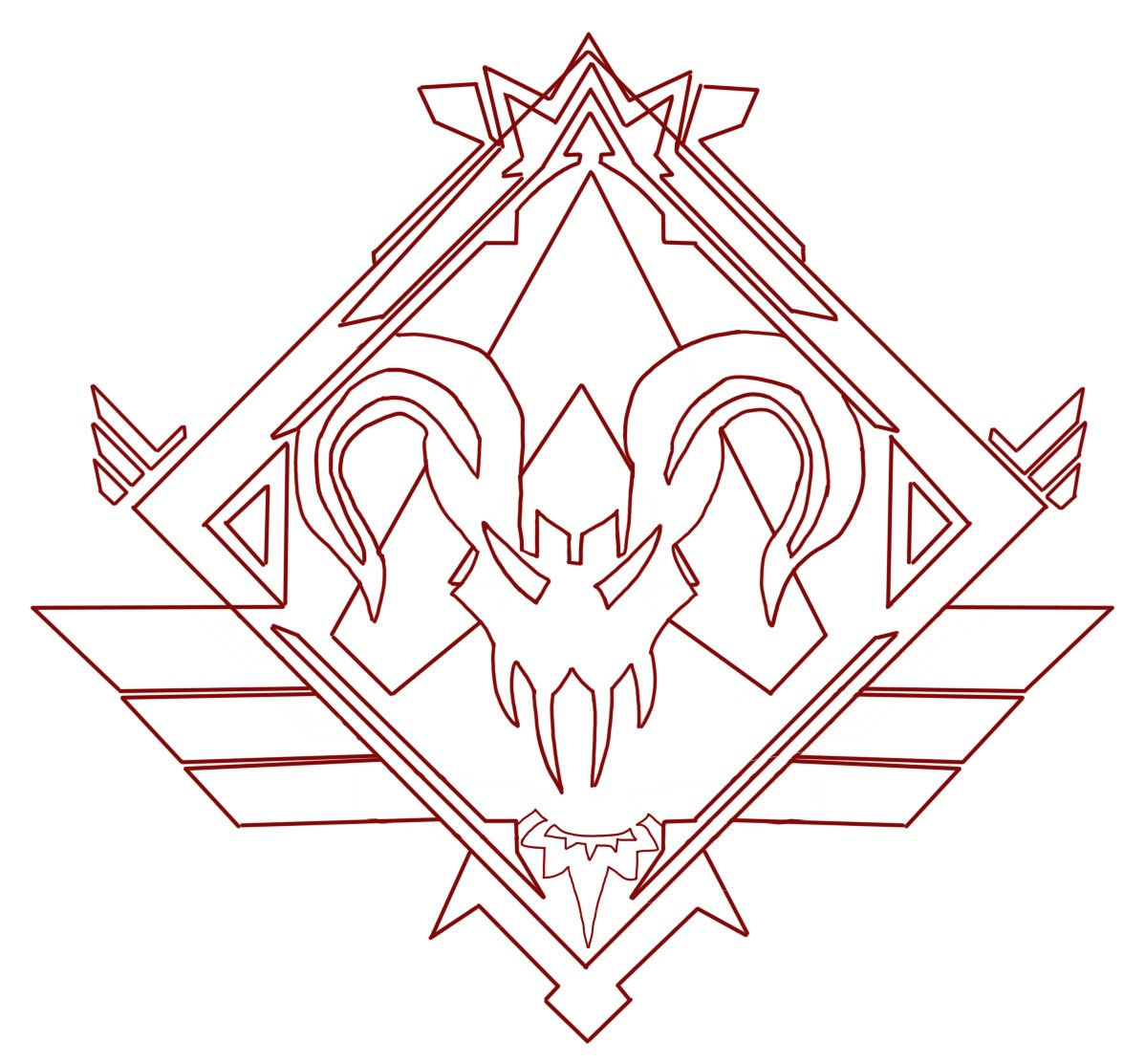 Wallpaper #YploP5MBUcASHT6n28yD184 Made a Design of Season 8 Predator Badge Rapexlegends