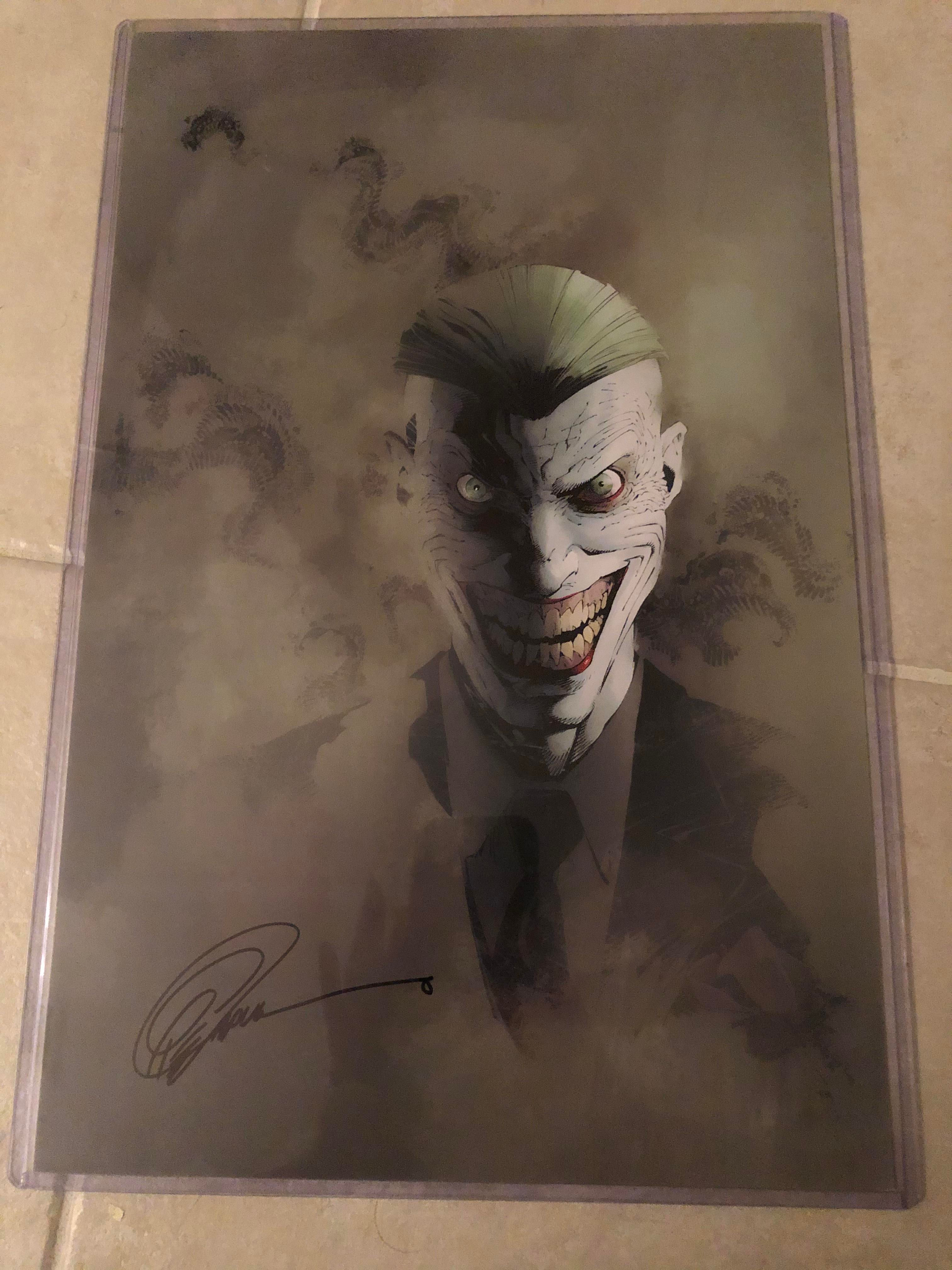 Wallpaper #C0AsMJMBJhL2WPbaosD172 Got This Signed Endgame Joker Print from Greg Capullo a Couple Months