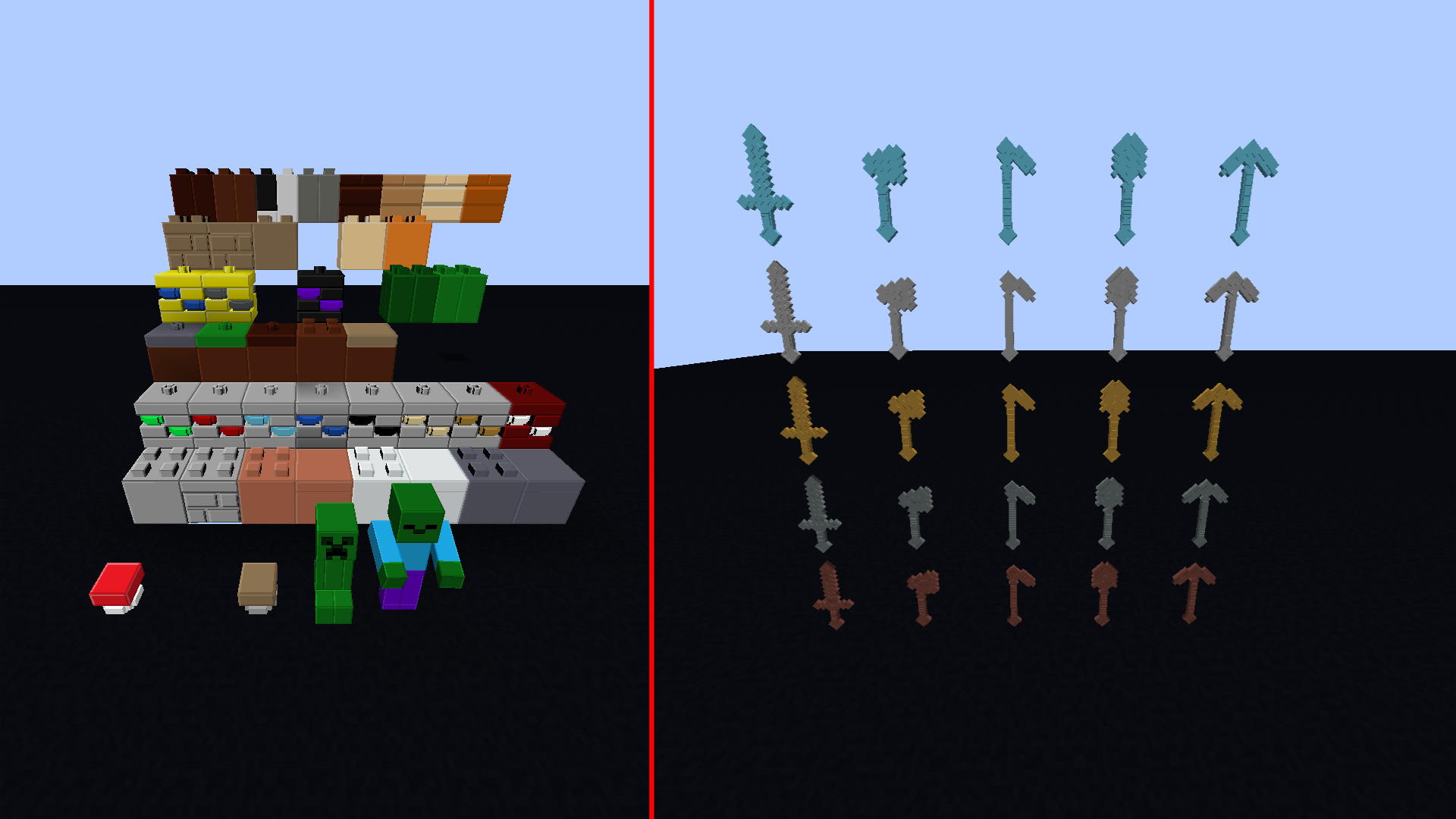 Wallpaper #BGj9GJMBSpphPi3-RxXs154 Updated My Old Lego Minecraft Texture Pack with Tools and More That