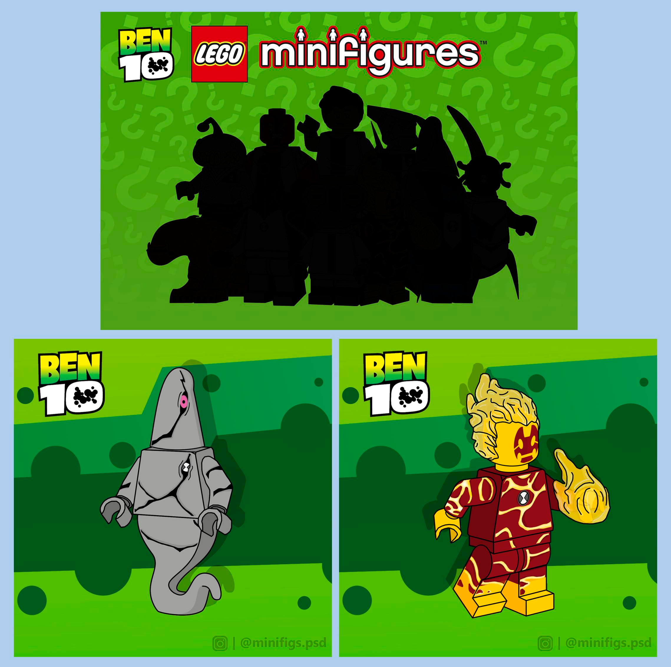 Wallpaper #N1hbNJMBzN9vxX34fTyw149 Ben 10 Cmf Series Look at This Minifigures I Made Based on the Show