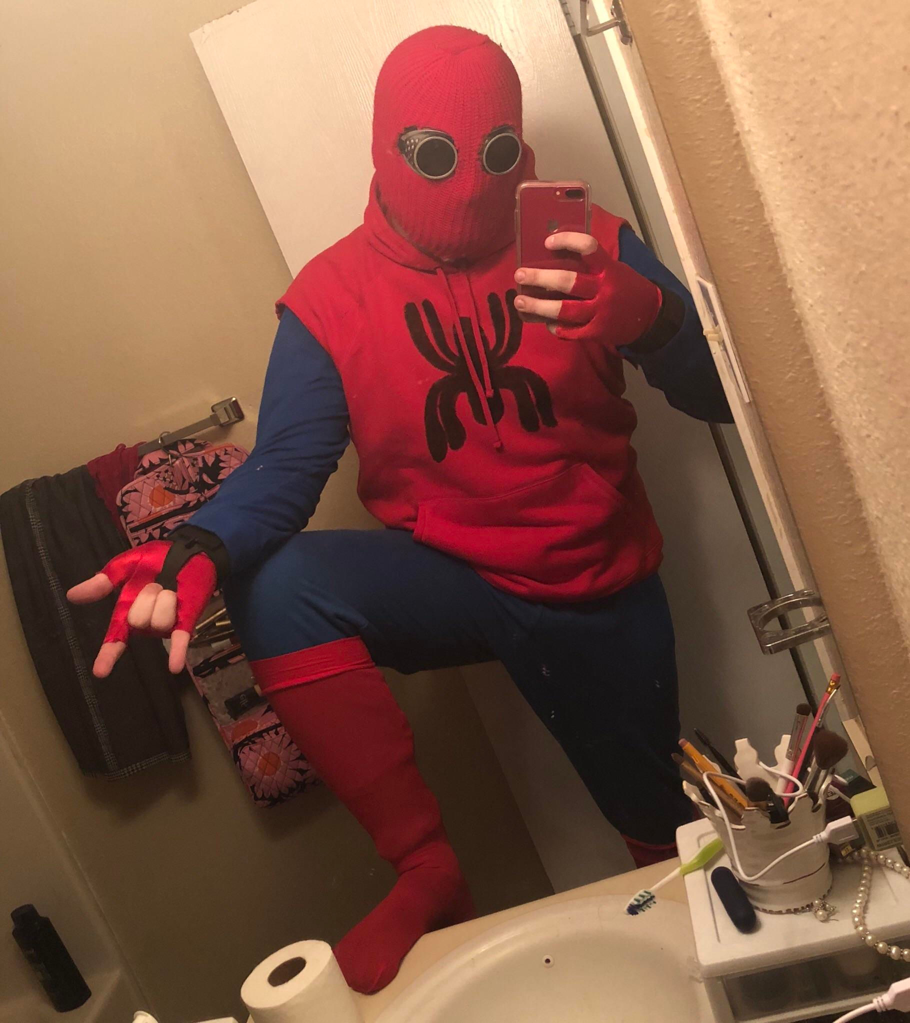 Wallpaper #9xl3AI8BtGB6xQ78A0iQ23 I Built My Own Homemade Spider Man Suit for Halloween Took Me Days to