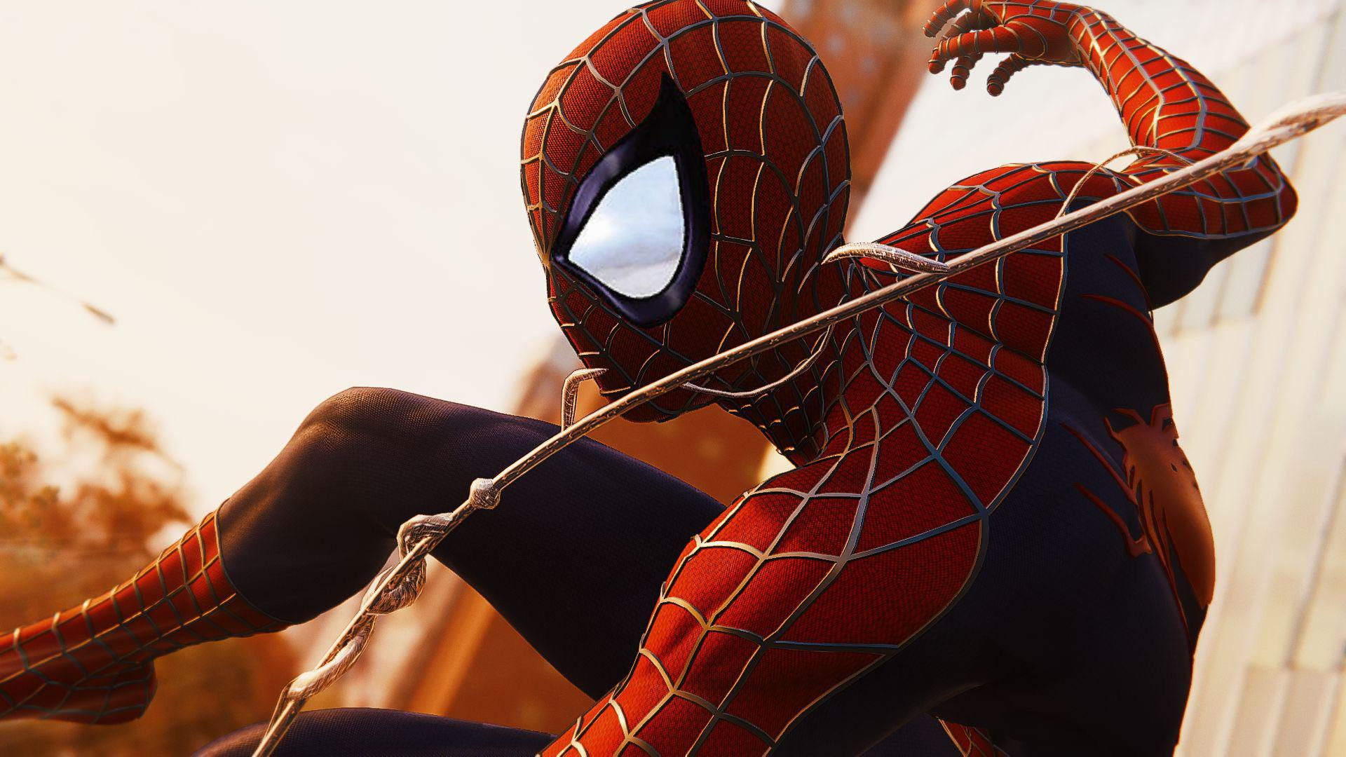 Wallpaper #y2eIA5MBSpphPi3-DrO6193 I Put Spider Man the New Animated Series Eye Piece on the Raimi Suit
