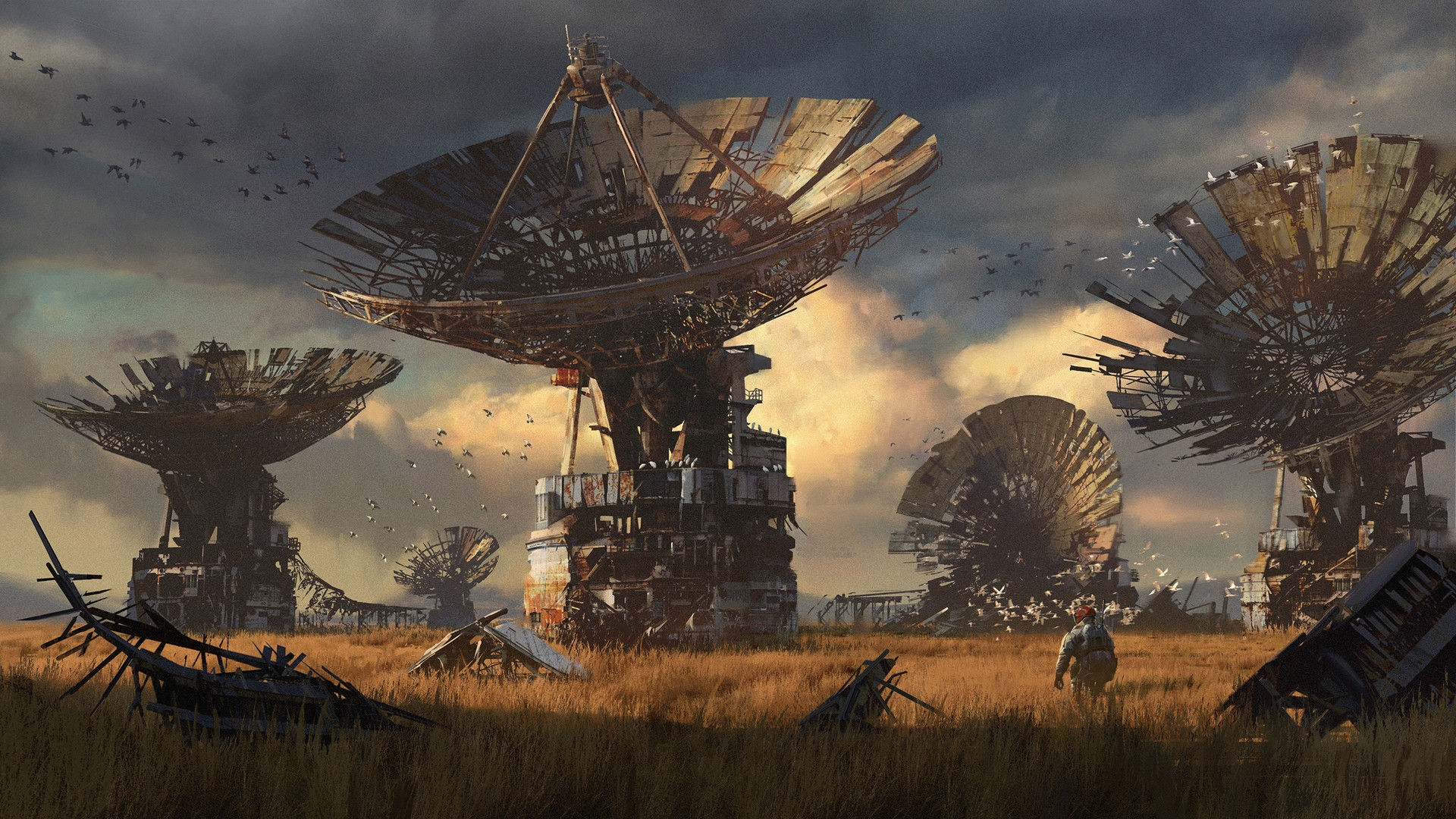Wallpaper #oJl_P5MBUcASHT6nQswf219 Broken Space Antennas 1920 X 1080 Rwallpapers