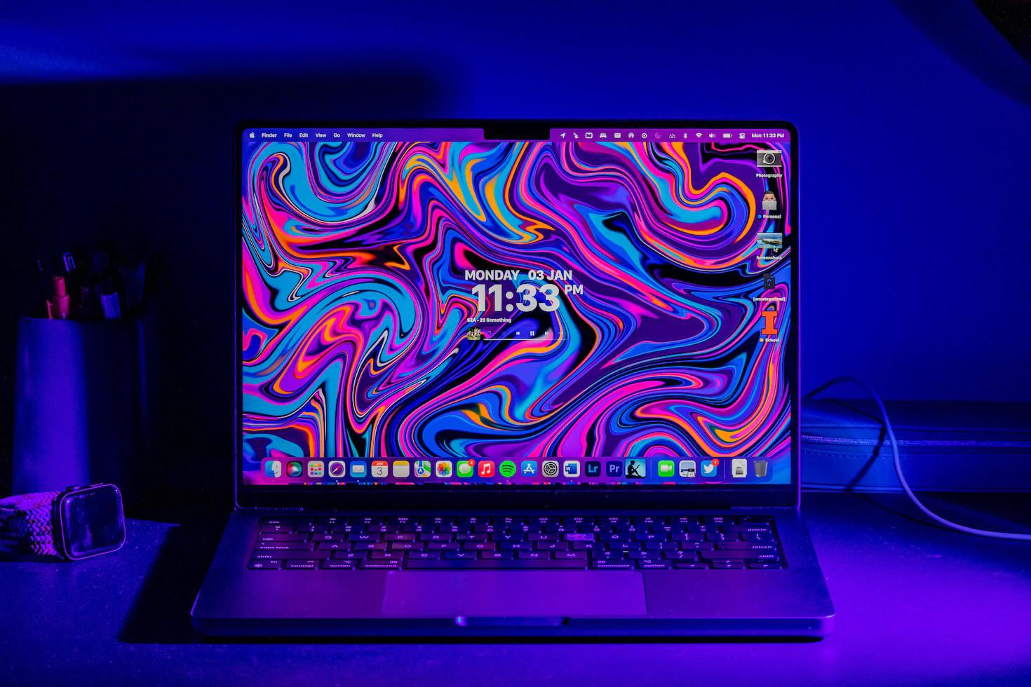 Wallpaper #Bz-DPJMBLiIJ4c9O2pJb411 Macbook Home Screen Clock Where Can I Get This Please Help R