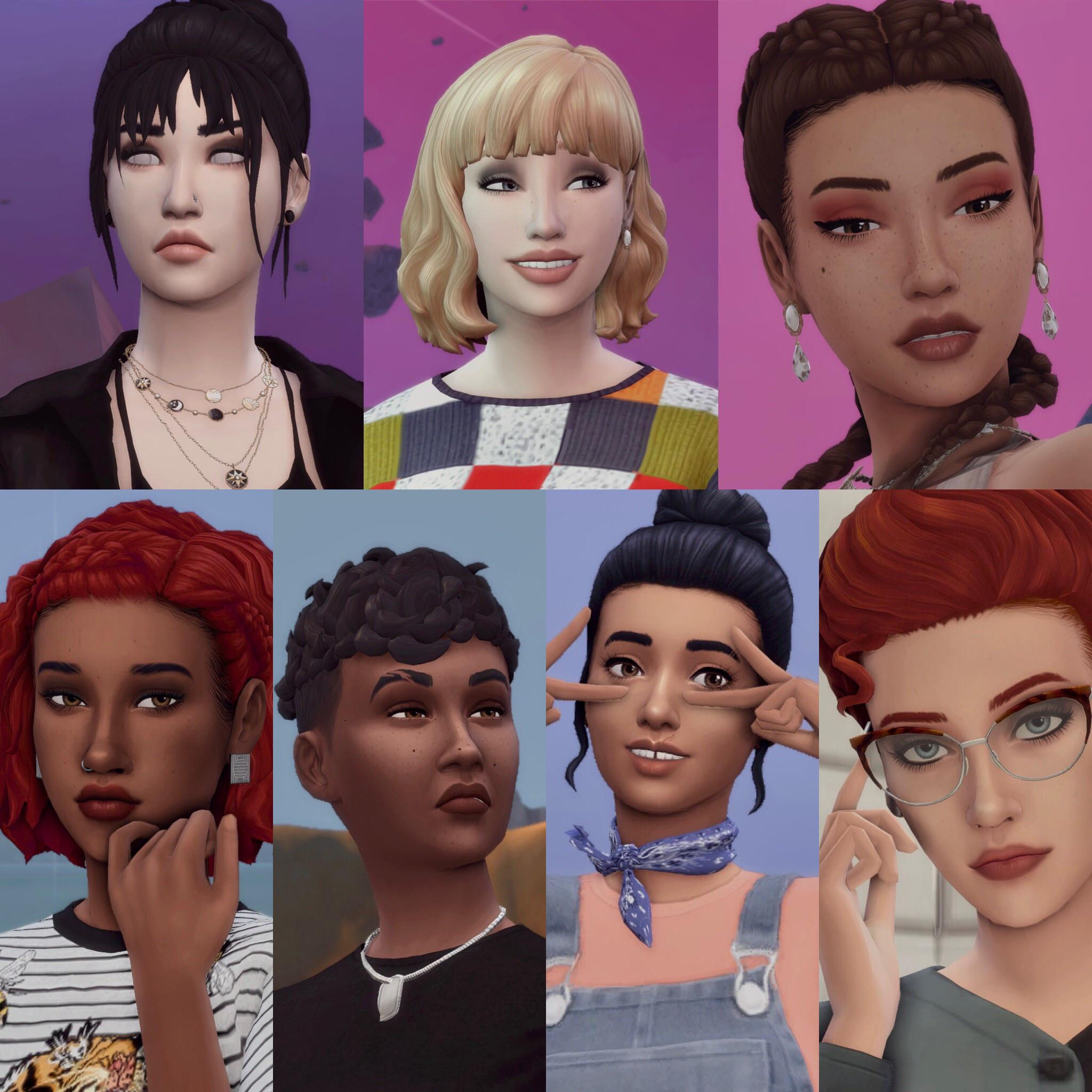 Wallpaper #hhexPpMBPLD5_VENkeDD368 I Made All of the Female Legends in the Sims 4 Rapexlegends