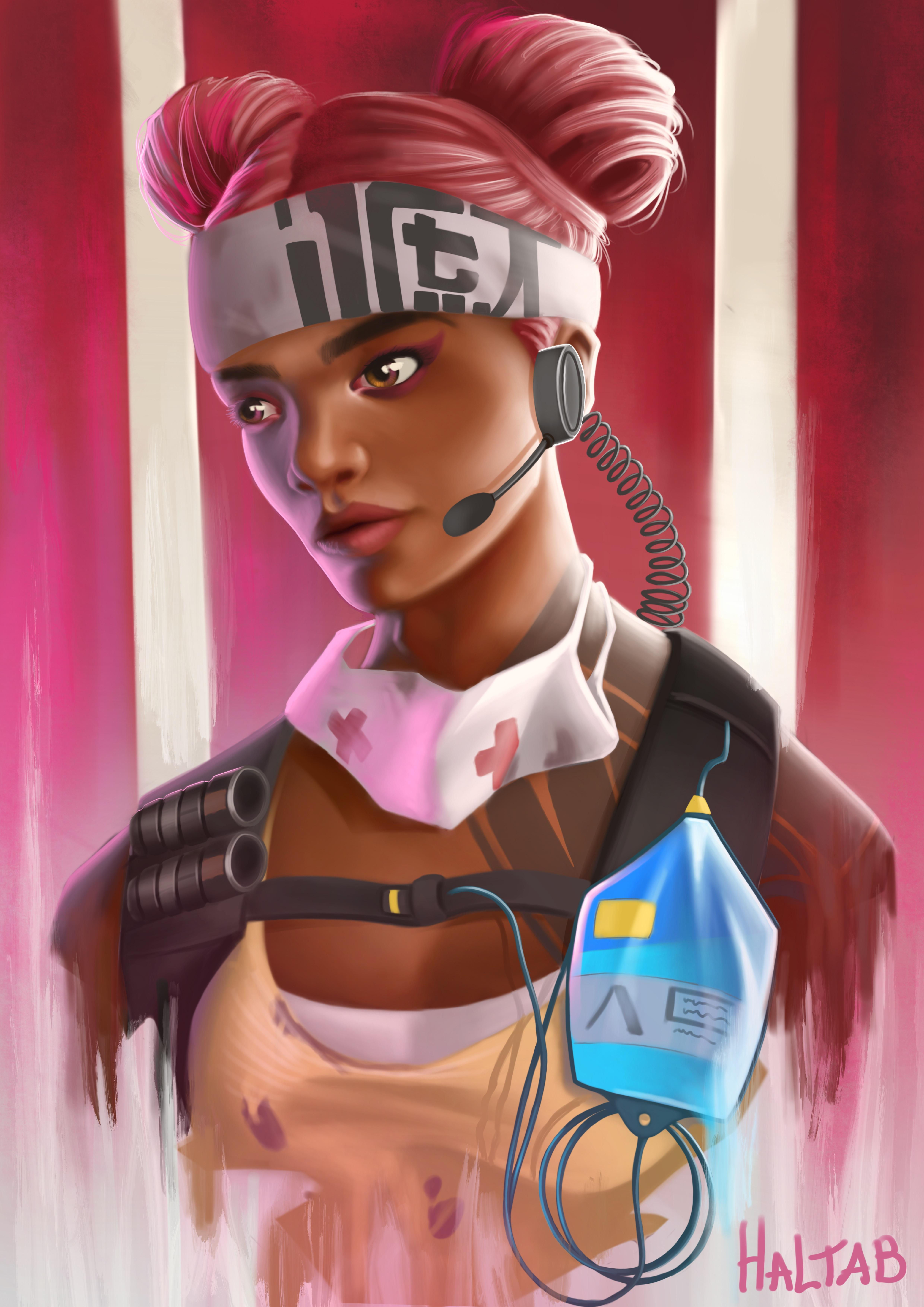 Wallpaper #vwDJ5o4BSdW8dNouQgwV2 I Made Fan Art of Lifeline Enjoy Rapexlegends
