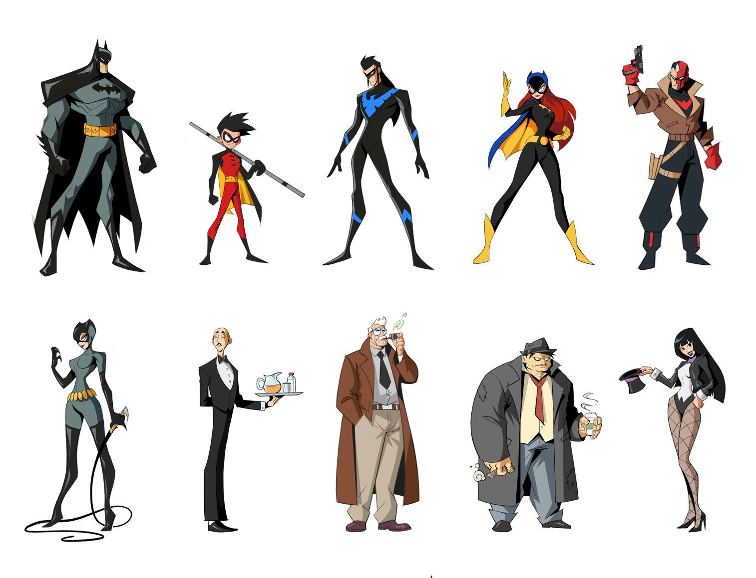Wallpaper #lf8Wa5MB3lSXT3zUgOdL20 Artwork Batman the Animated Series by Kevin Shah Rdccomics